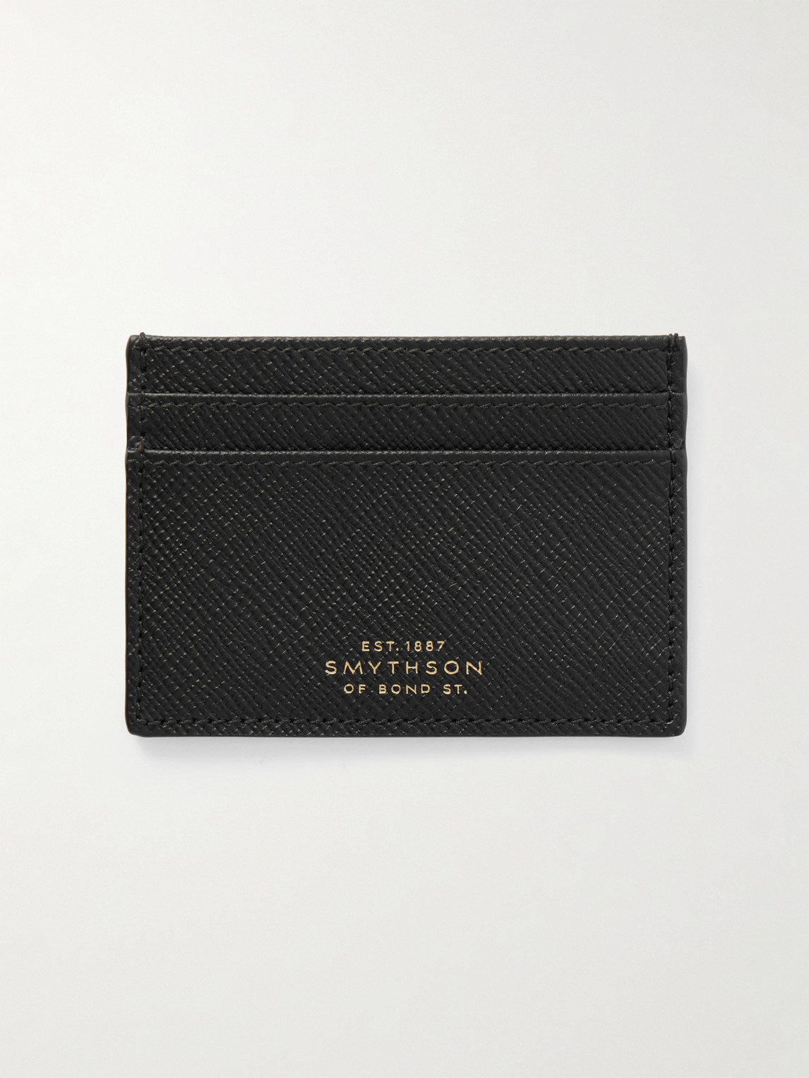 Panama Cross-Grain Leather Cardholder