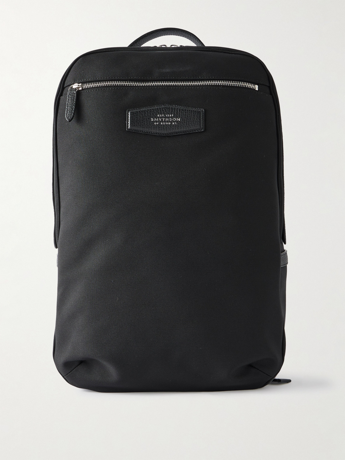 Norton Full-Grain Leather-Trimmed ECONYL® Nylon-Canvas Backpack