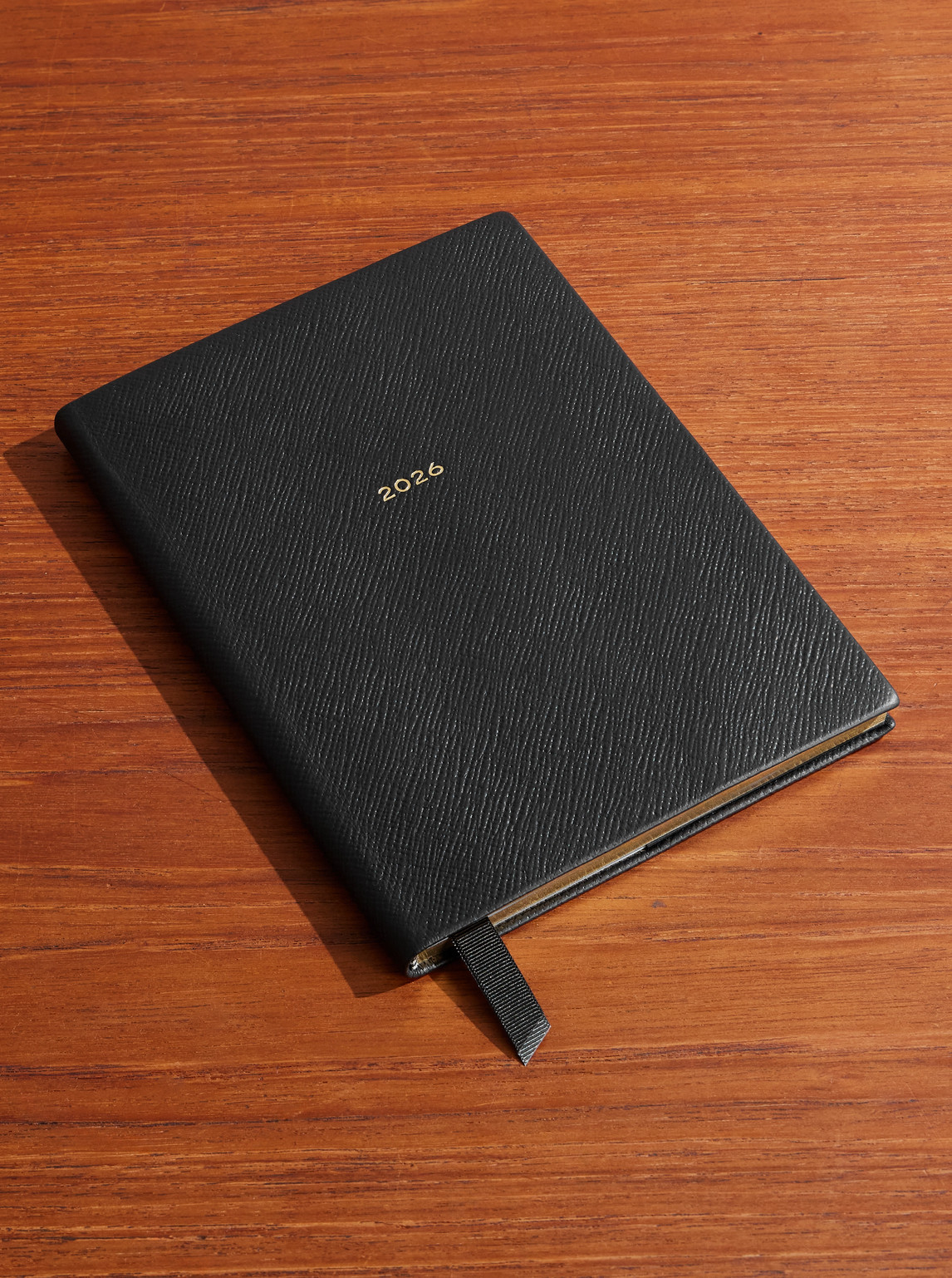 2026 Soho Panama Cross-Grain Leather Diary