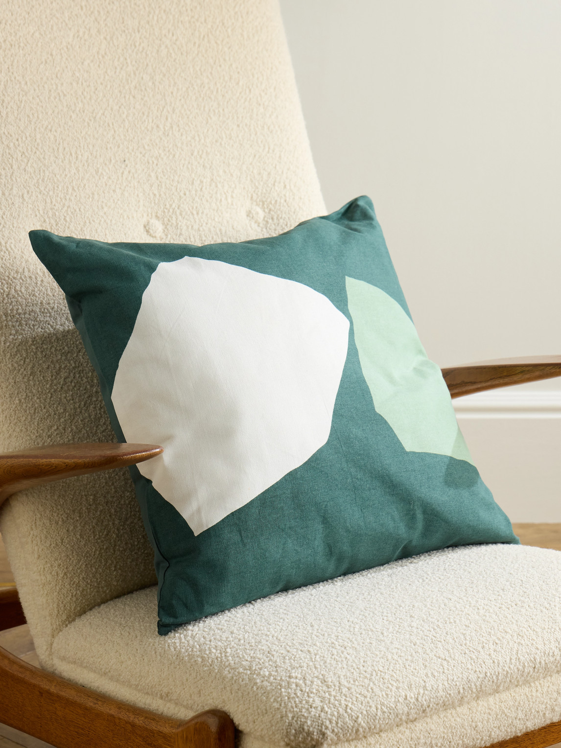 + Charlie Sheppard Printed Cotton-Canvas Cushion
