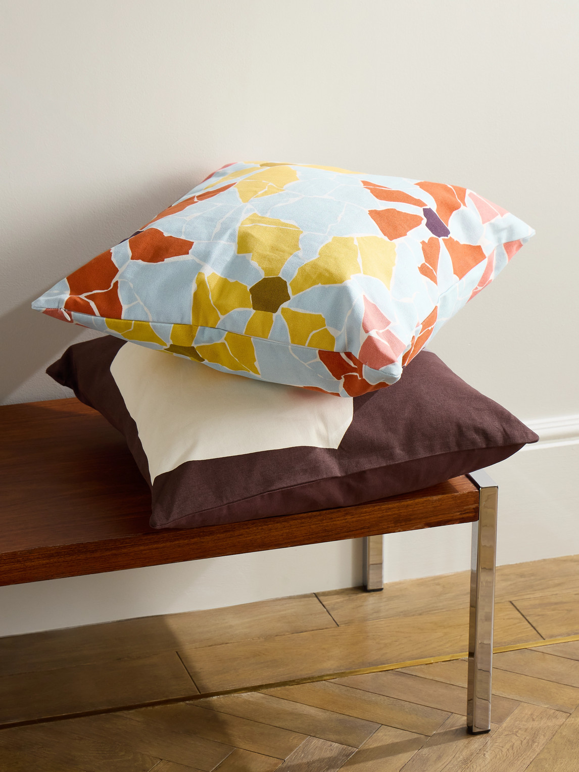 + Charlie Sheppard Printed Cotton-Canvas Cushion — 2