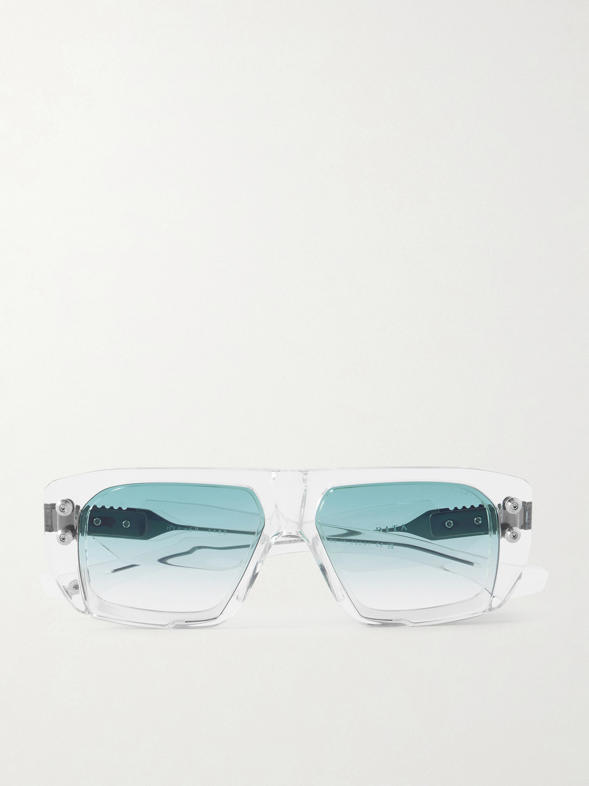 Dita Hypher-1183 Square-frame Acetate Sunglasses In Multi