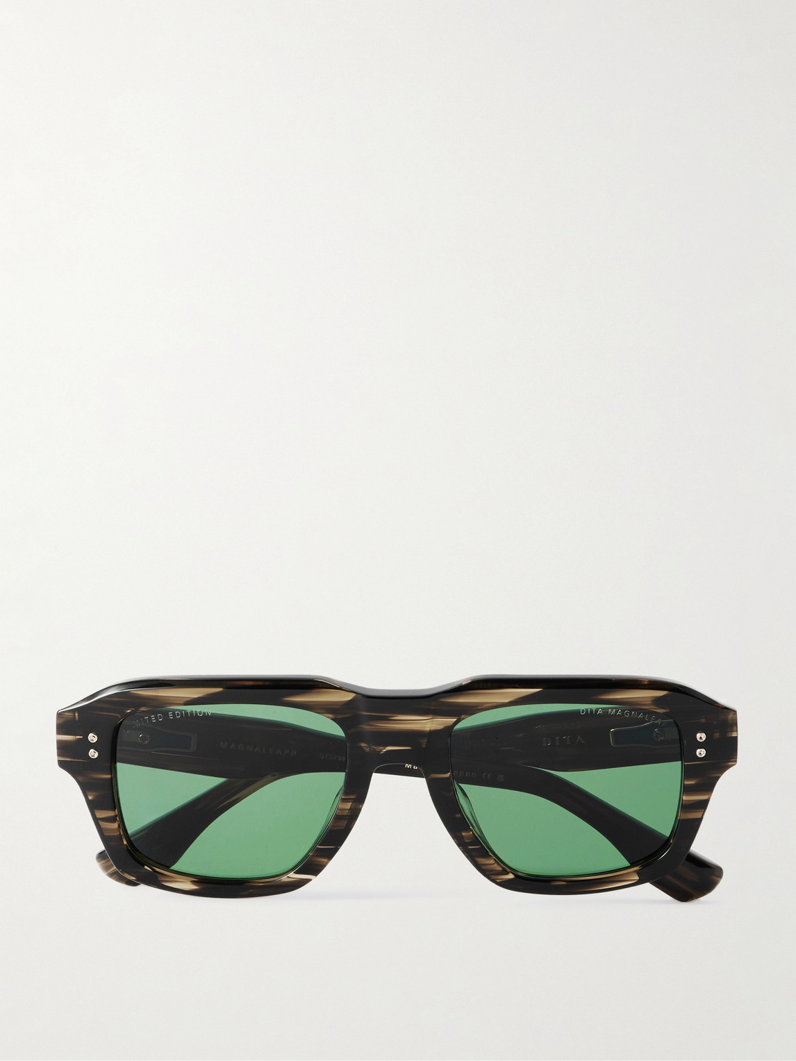 Dita Magnaleapr D-frame Tortoiseshell Acetate Sunglasses In Brown