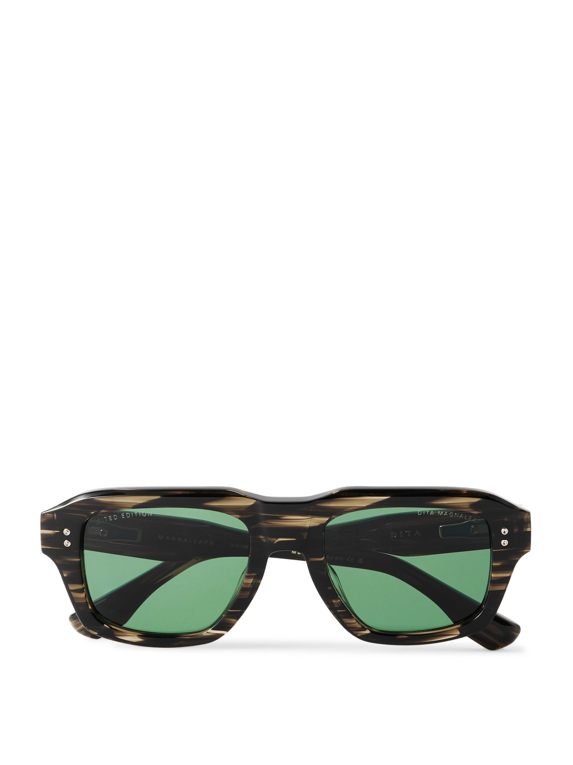 Dita Magnaleapr D-frame Tortoiseshell Acetate Sunglasses In Brown