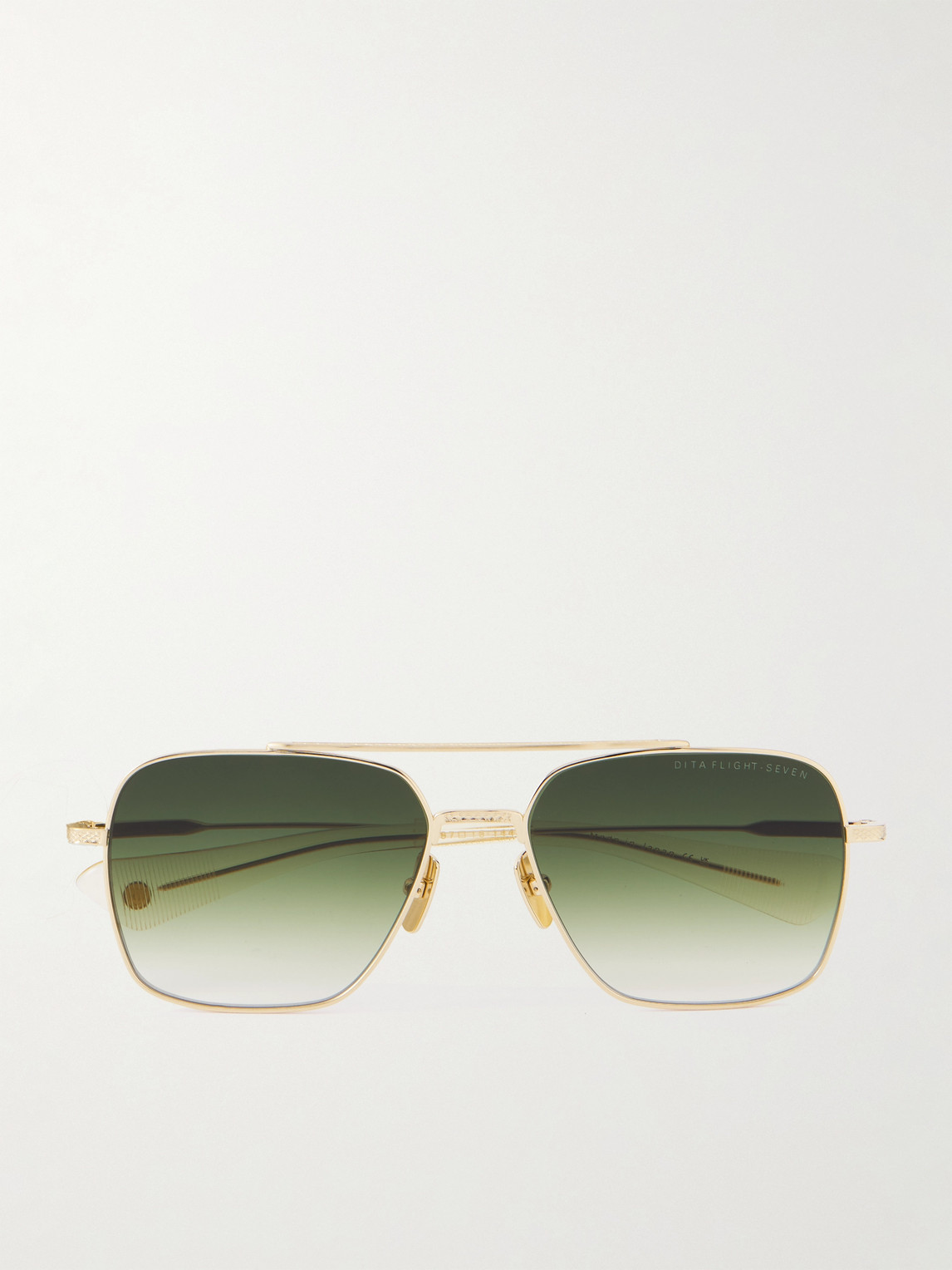 Dita Aviator-style Gold-tone And Acetate Sunglasses