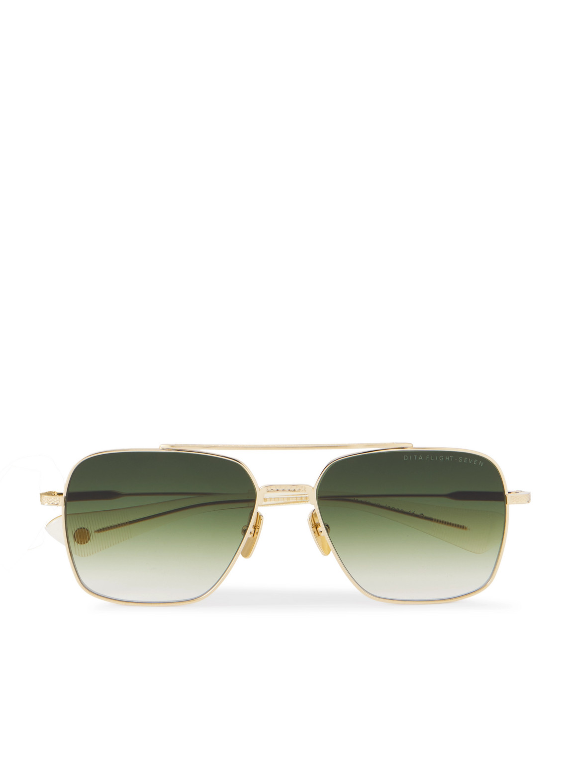 Dita Aviator-style Gold-tone And Acetate Sunglasses