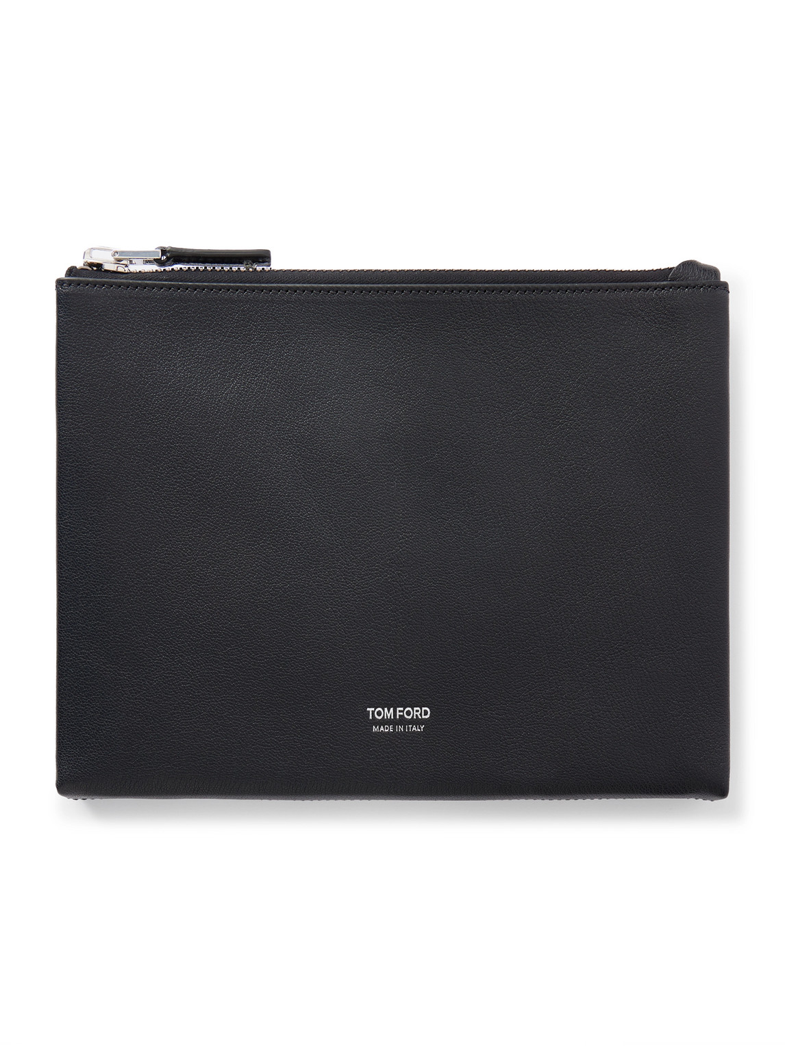 Tom Ford Leather Pouch In Black