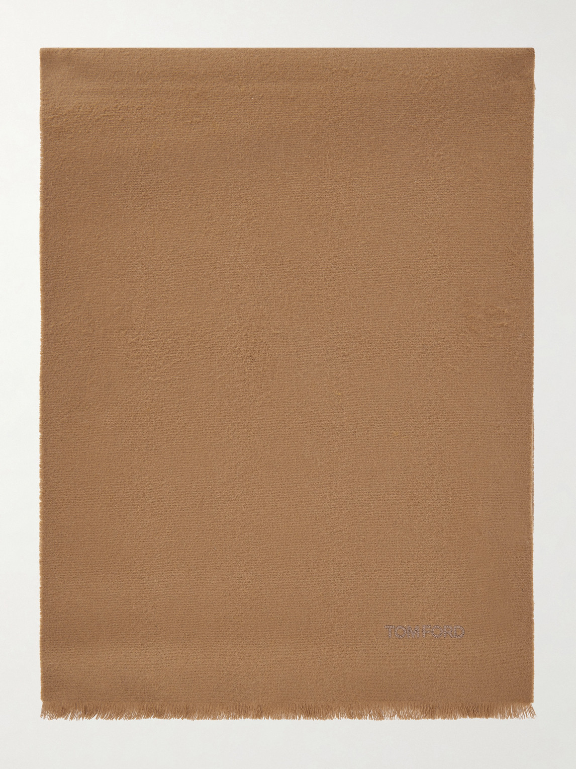 Tom Ford Cashmere Scarf In Brown