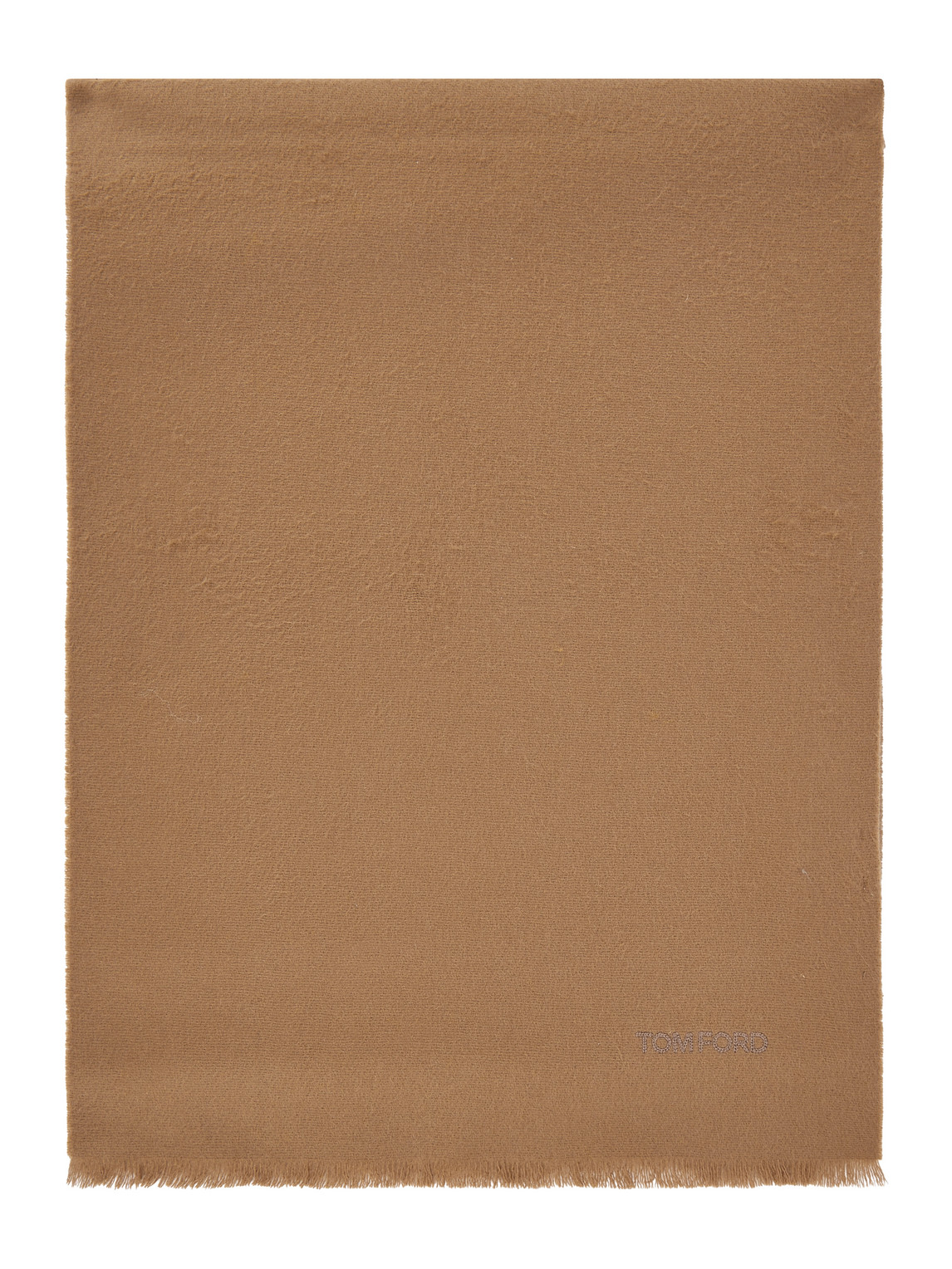 Tom Ford Cashmere Scarf In Brown