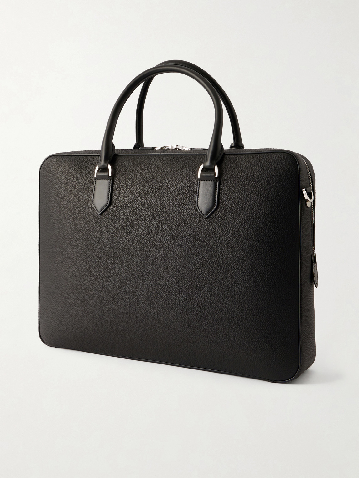  Tom Ford - Elliot Full-grain Leather Briefcase - Men - Black 