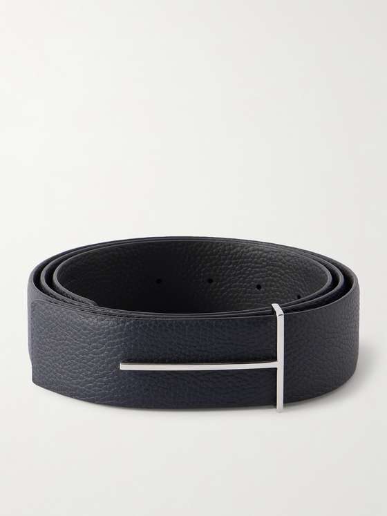 Tomford 4cm Full-Grain Leather Belt