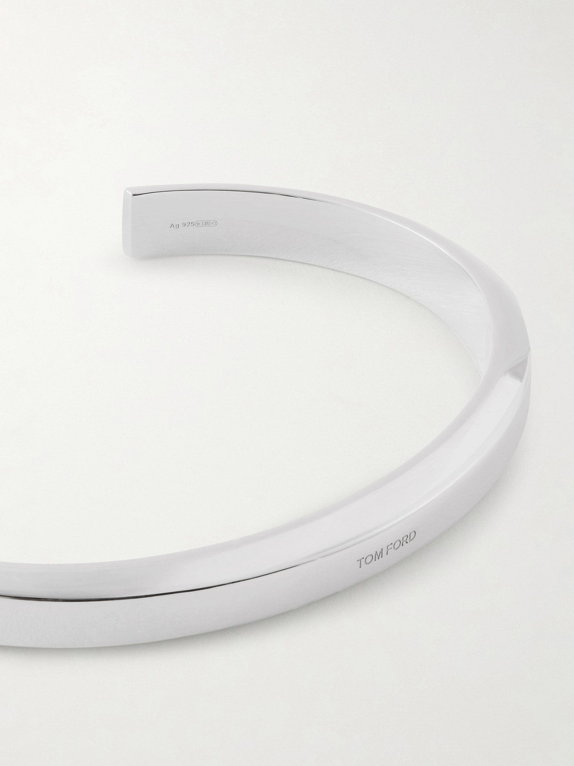 Tom Ford Sterling Silver Bracelet In Silver