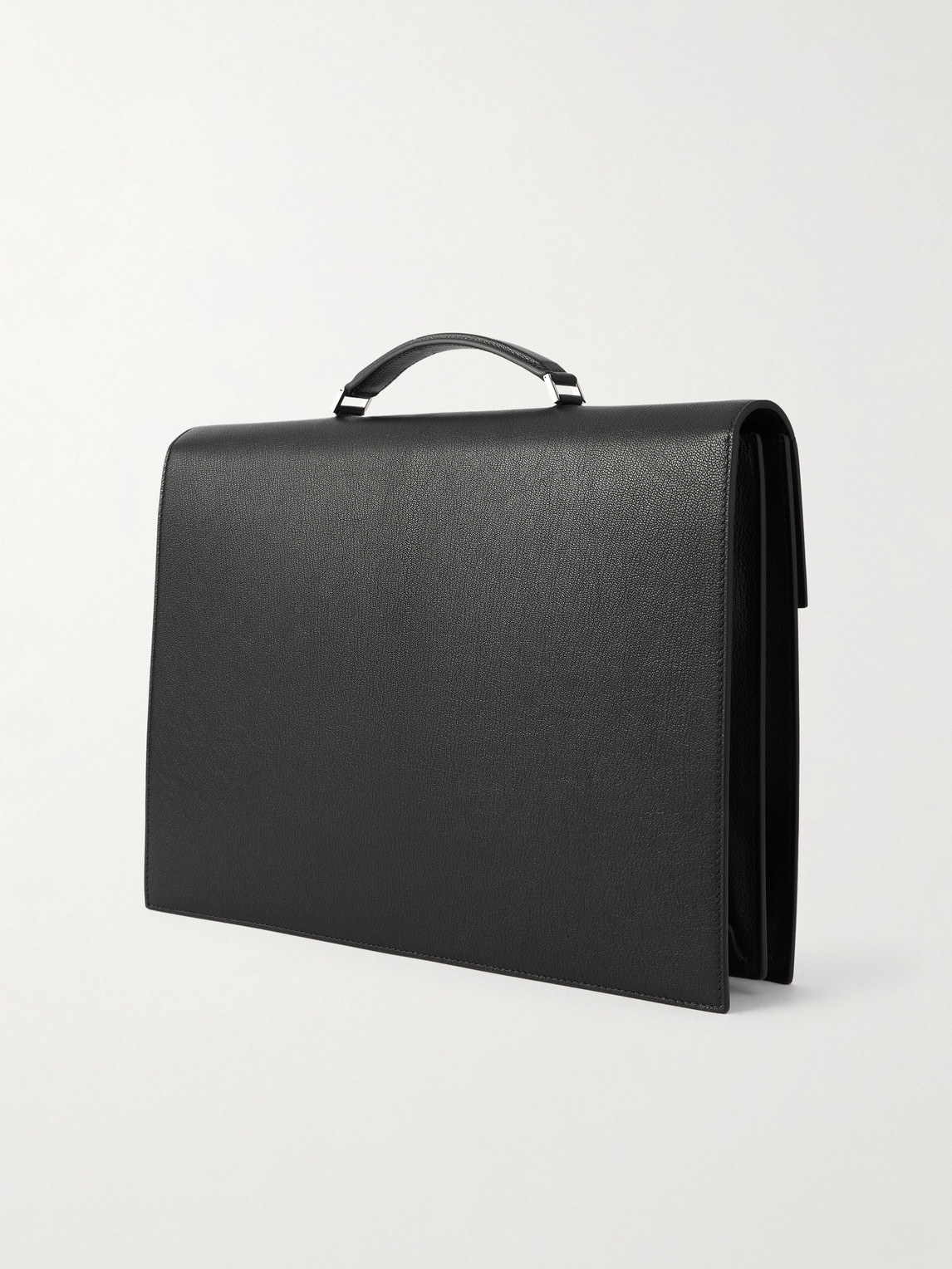 Tom Ford Full-grain Leather Briefcase In Black