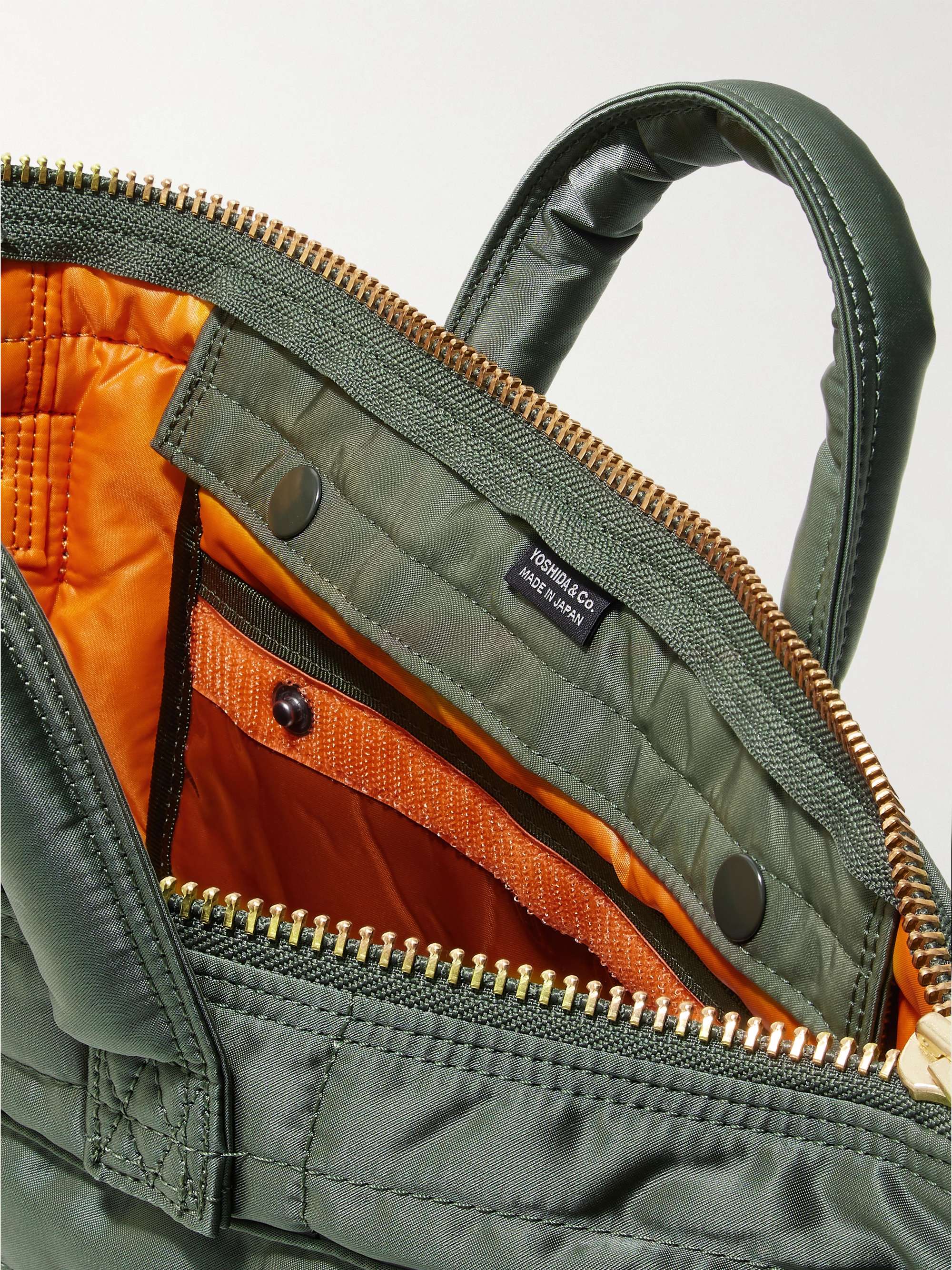 PORTER-YOSHIDA & CO Tanker Helmet Short Nylon-Twill Tote Bag