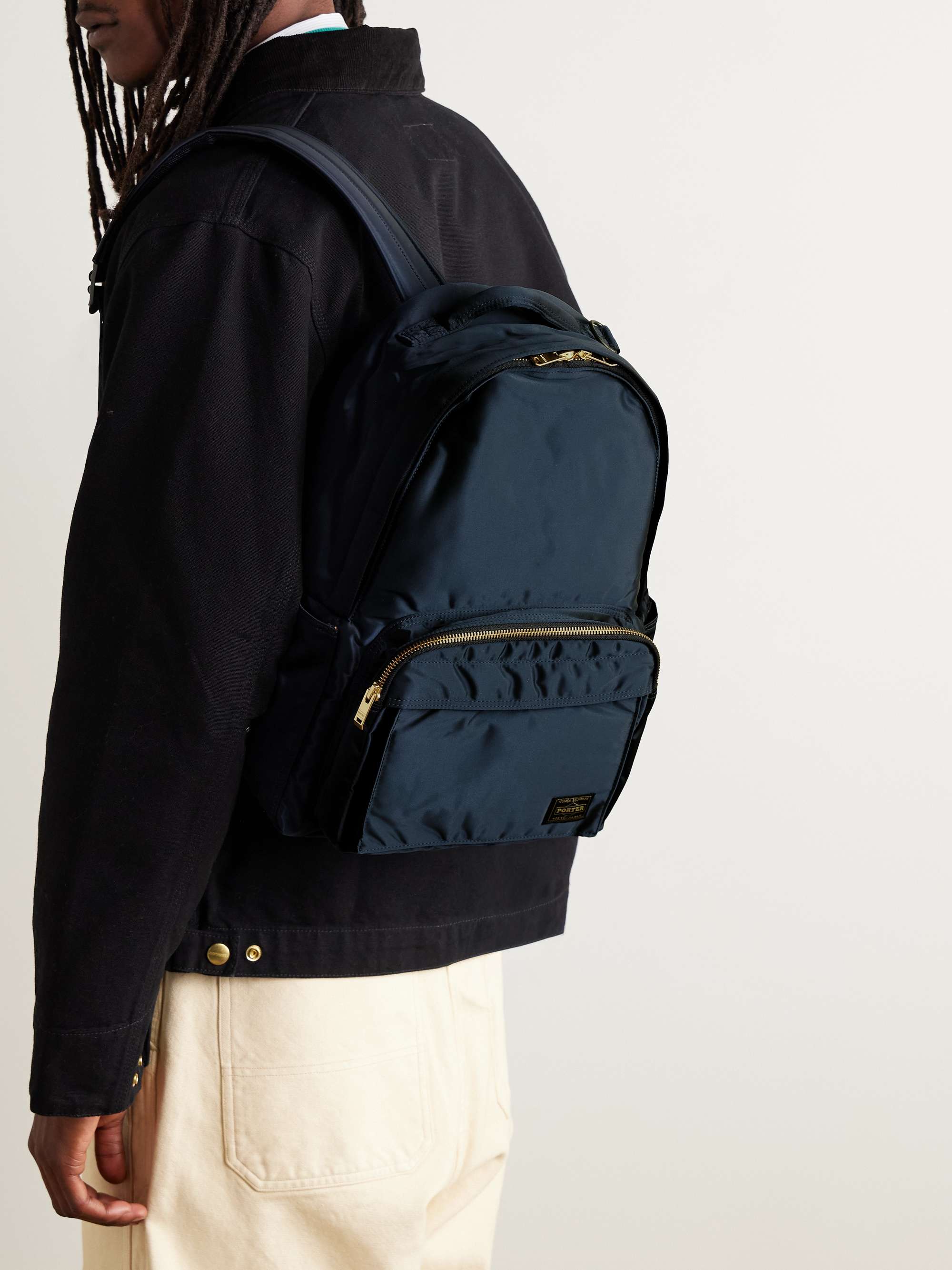 PORTER-YOSHIDA & CO Tanker Daypack Nylon-Twill Backpack for