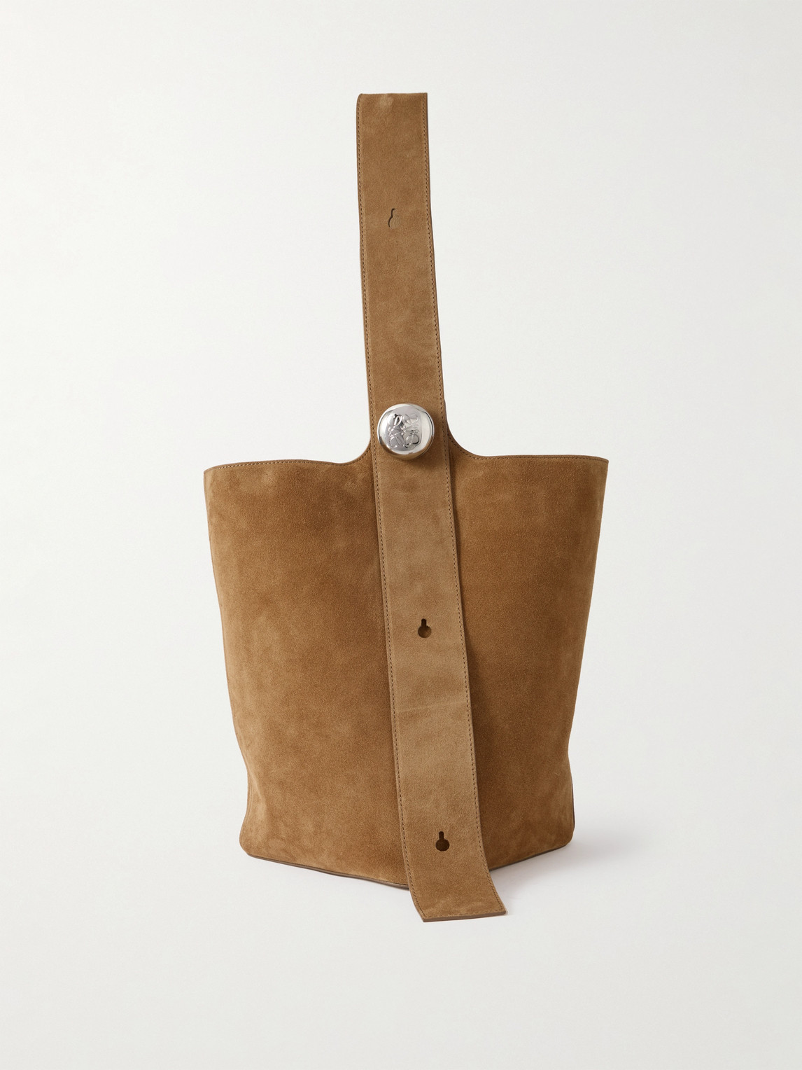 Loewe Large Pebble Suede Bucket Bag - Men
