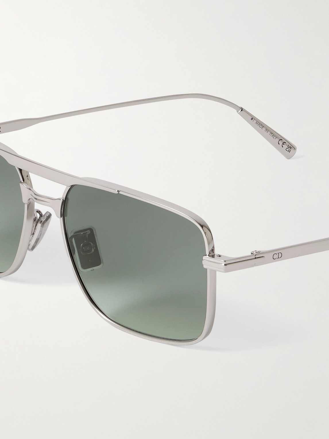 Dior Blacksuits17u D-frame Silver-tone Sunglasses In Multi