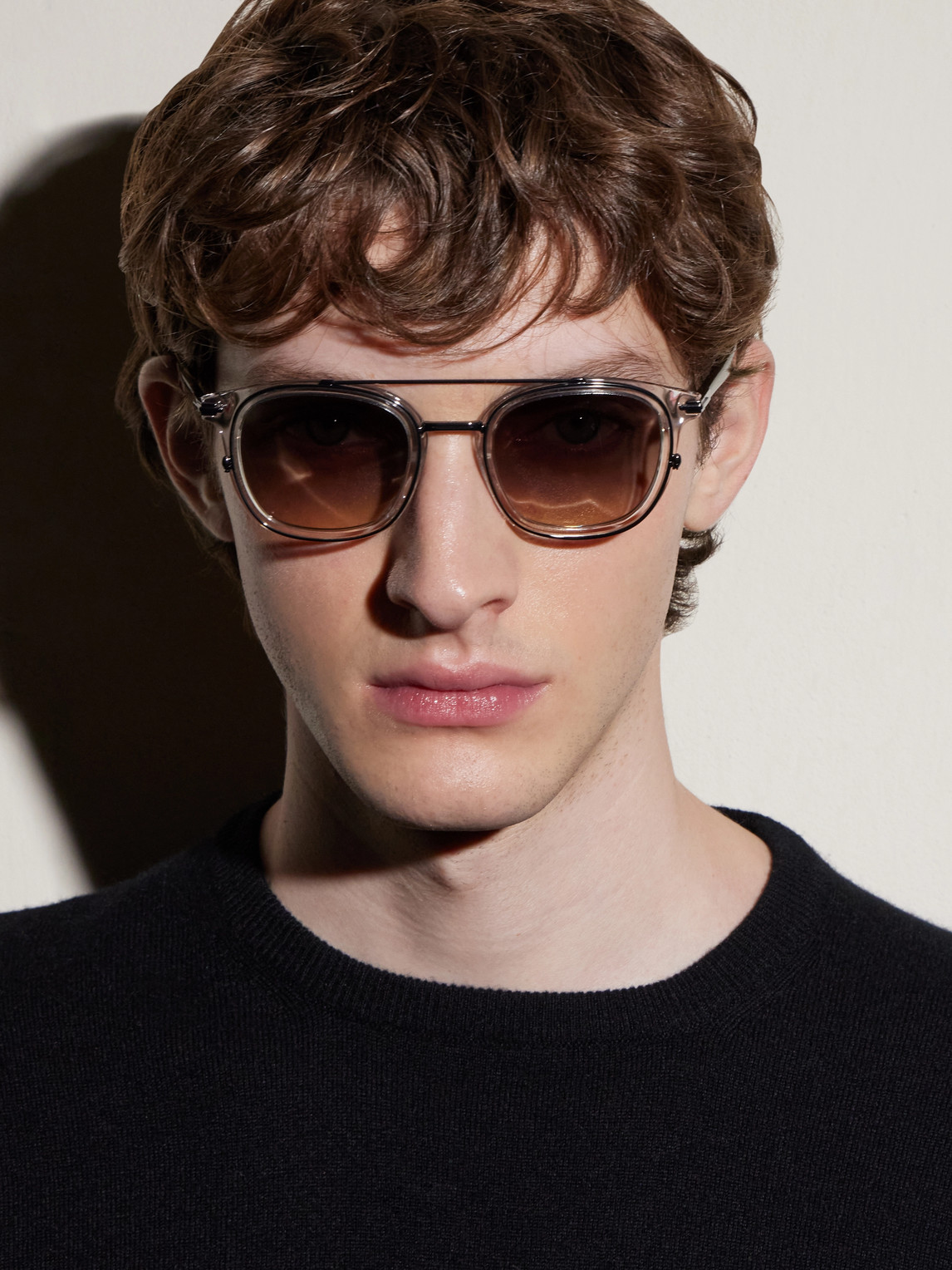DiorBlackSuit S14I Square-Frame Acetate and Silver-Tone Sunglasses — 2