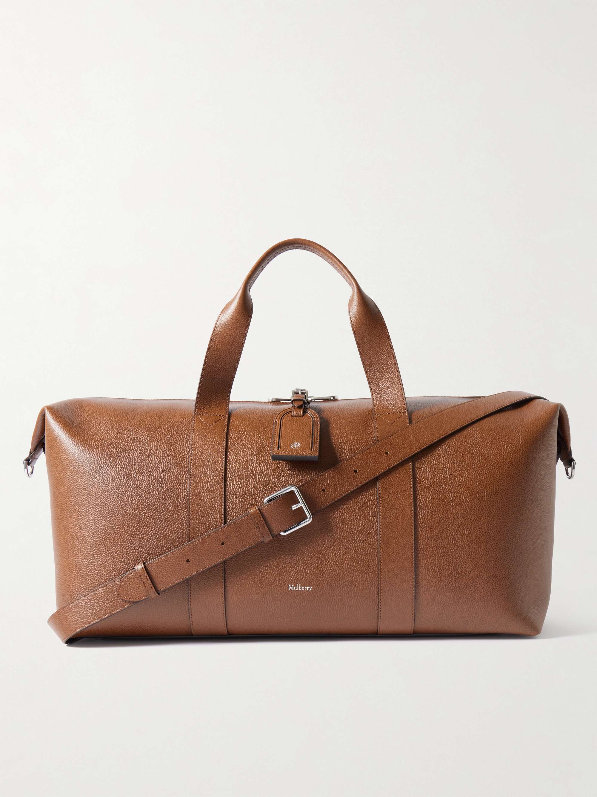 バッグ Mulberry Mulberry Porcelain Blue Leather Bayswater Micro Zip Crossbody Bag