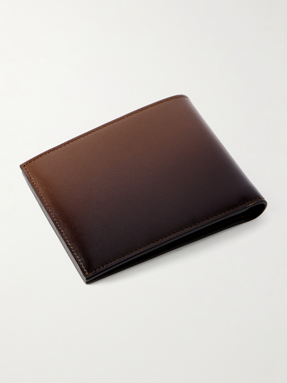 Montblanc Meisterstück Dégradé Leather Billfold Wallet In Brown
