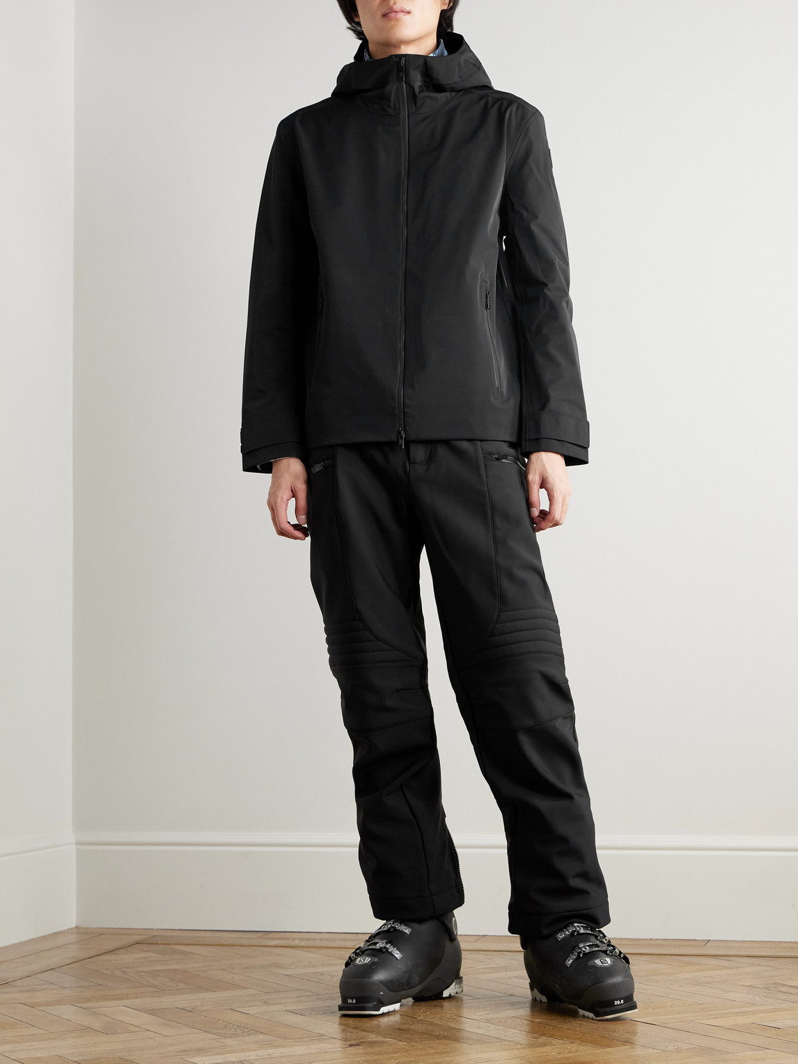 Ilanox Logo-Appliquéd Hooded Ski Jacket — 2