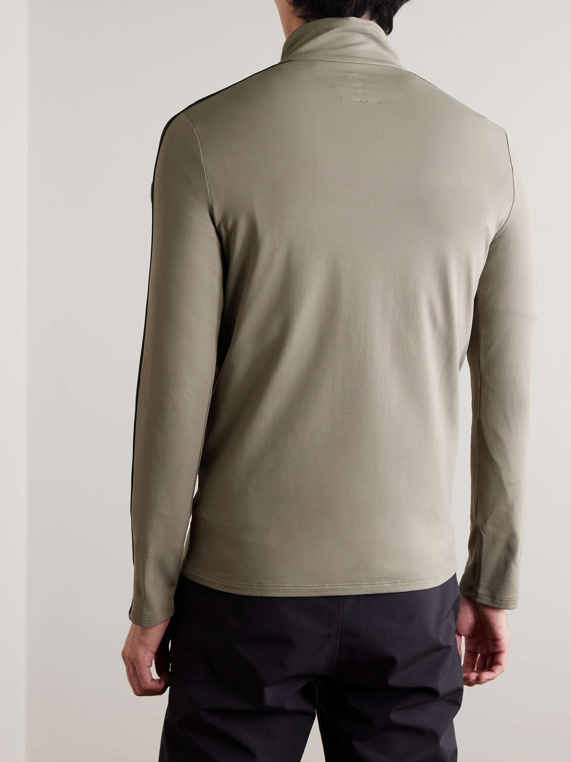 FUSALP Alpille IV Tech Stretch-Jersey Half-Zip Ski Base Layer