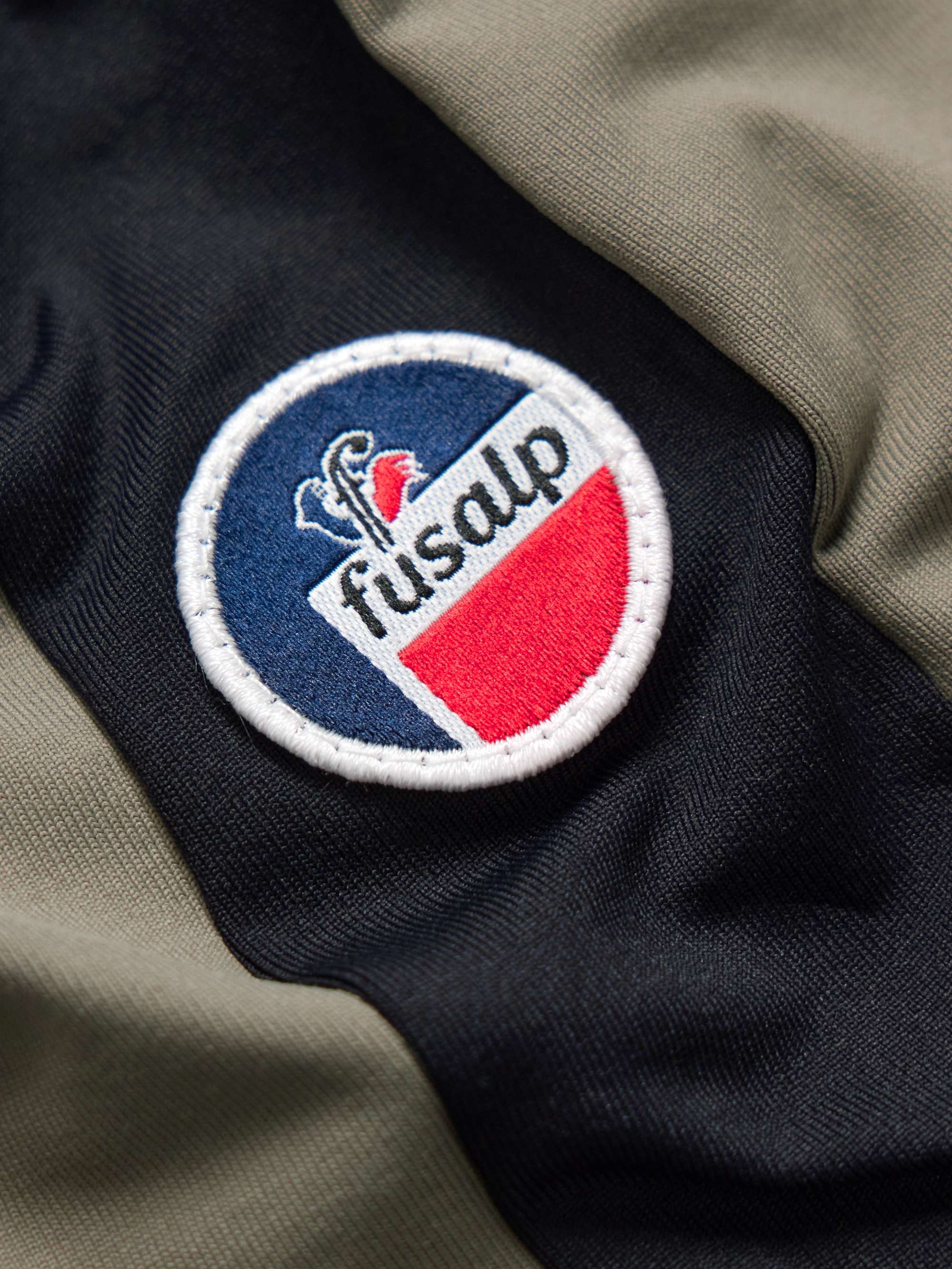 FUSALP Alpille IV Tech Stretch-Jersey Half-Zip Ski Base Layer