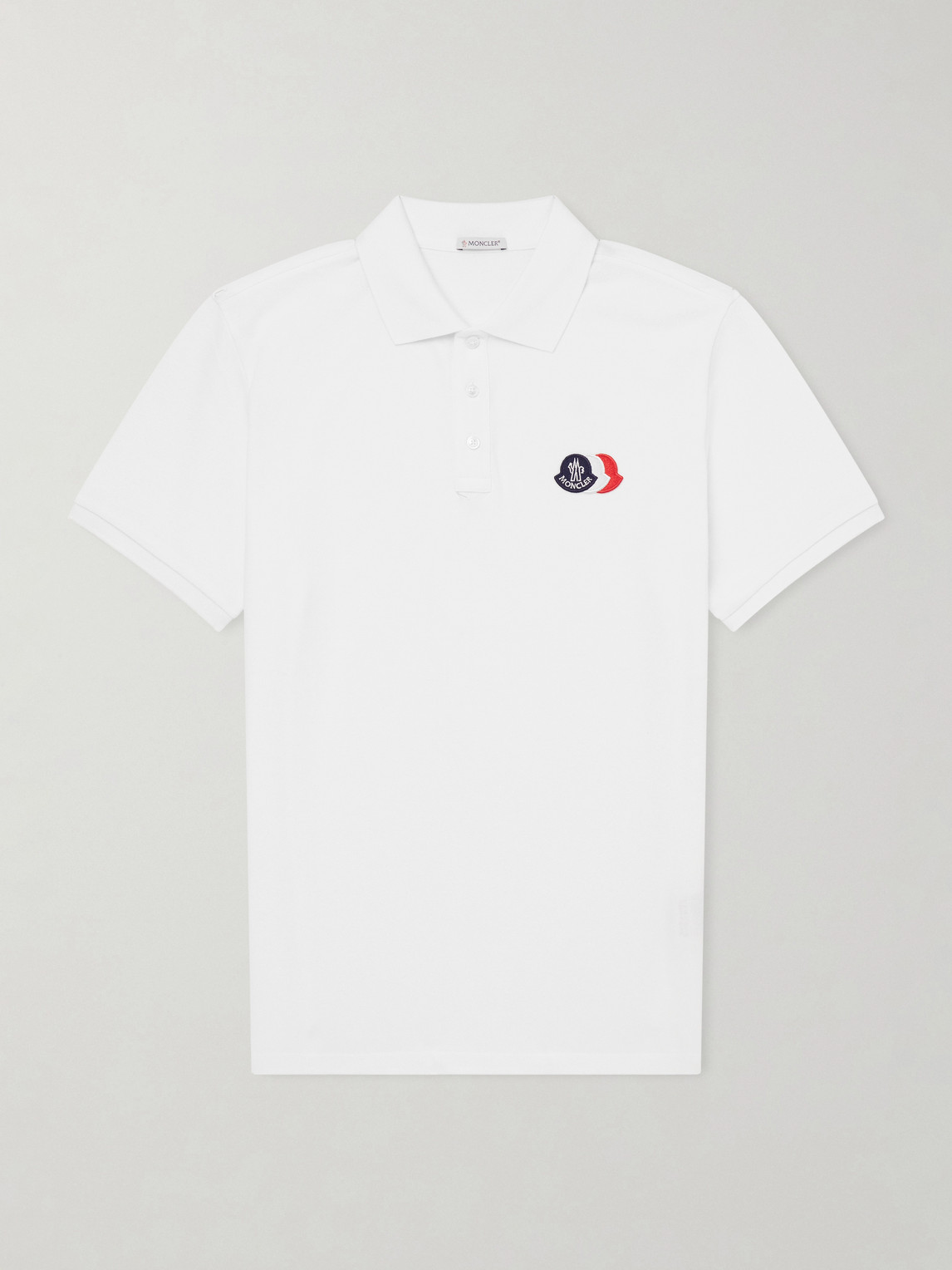 Logo-Appliquéd Cotton-Piqué Polo Shirt