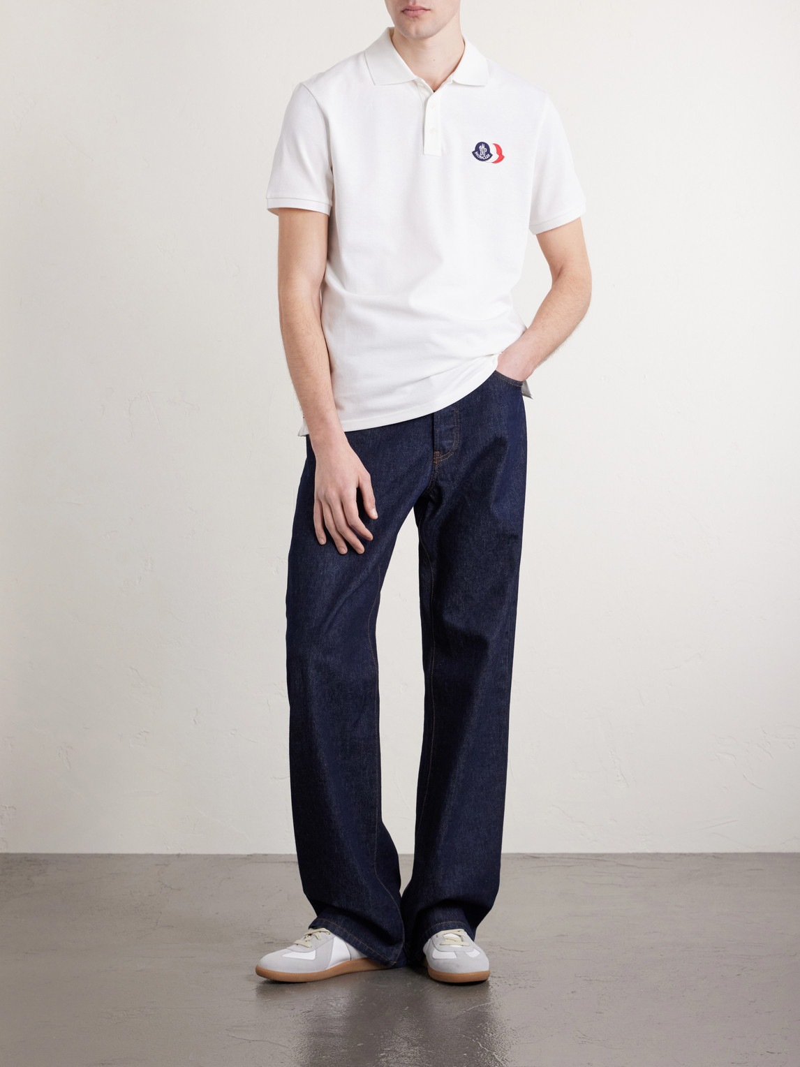 Logo-Appliquéd Cotton-Piqué Polo Shirt