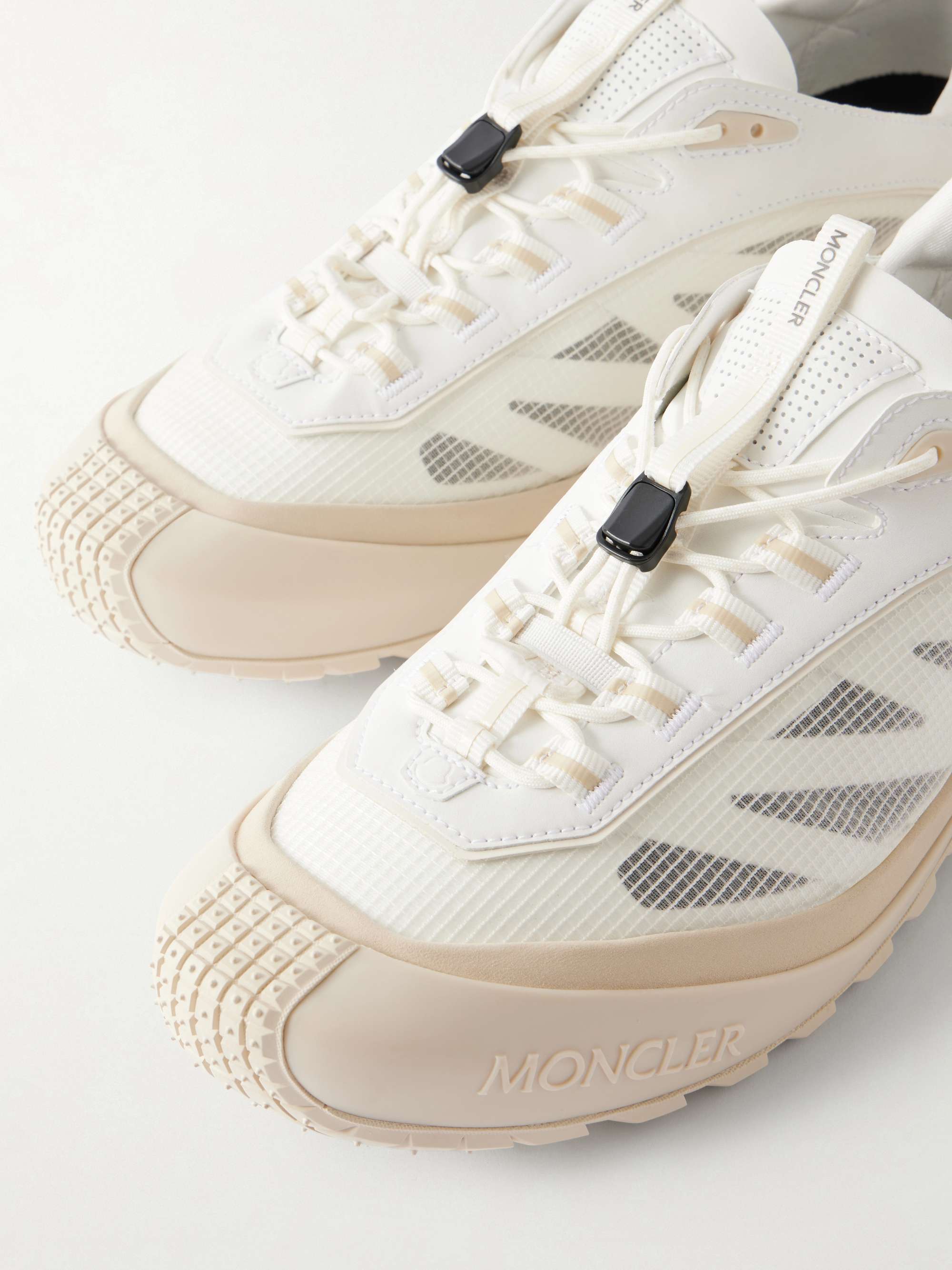 MONCLER スニーカー 38(25cm)小さめ MONCLER Trailgrip LP Leather-Trimmed Ripstop Sneakers for Men | MR