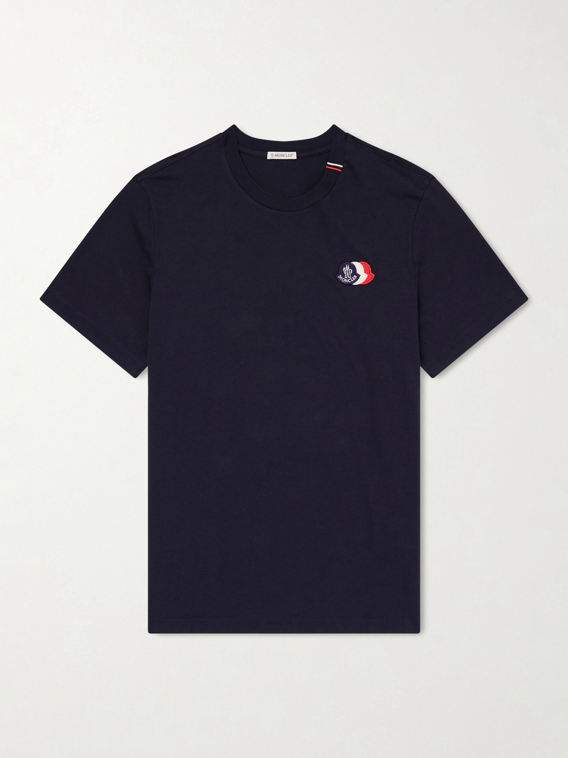 Logo-Appliquéd Cotton-Jersey T-Shirt