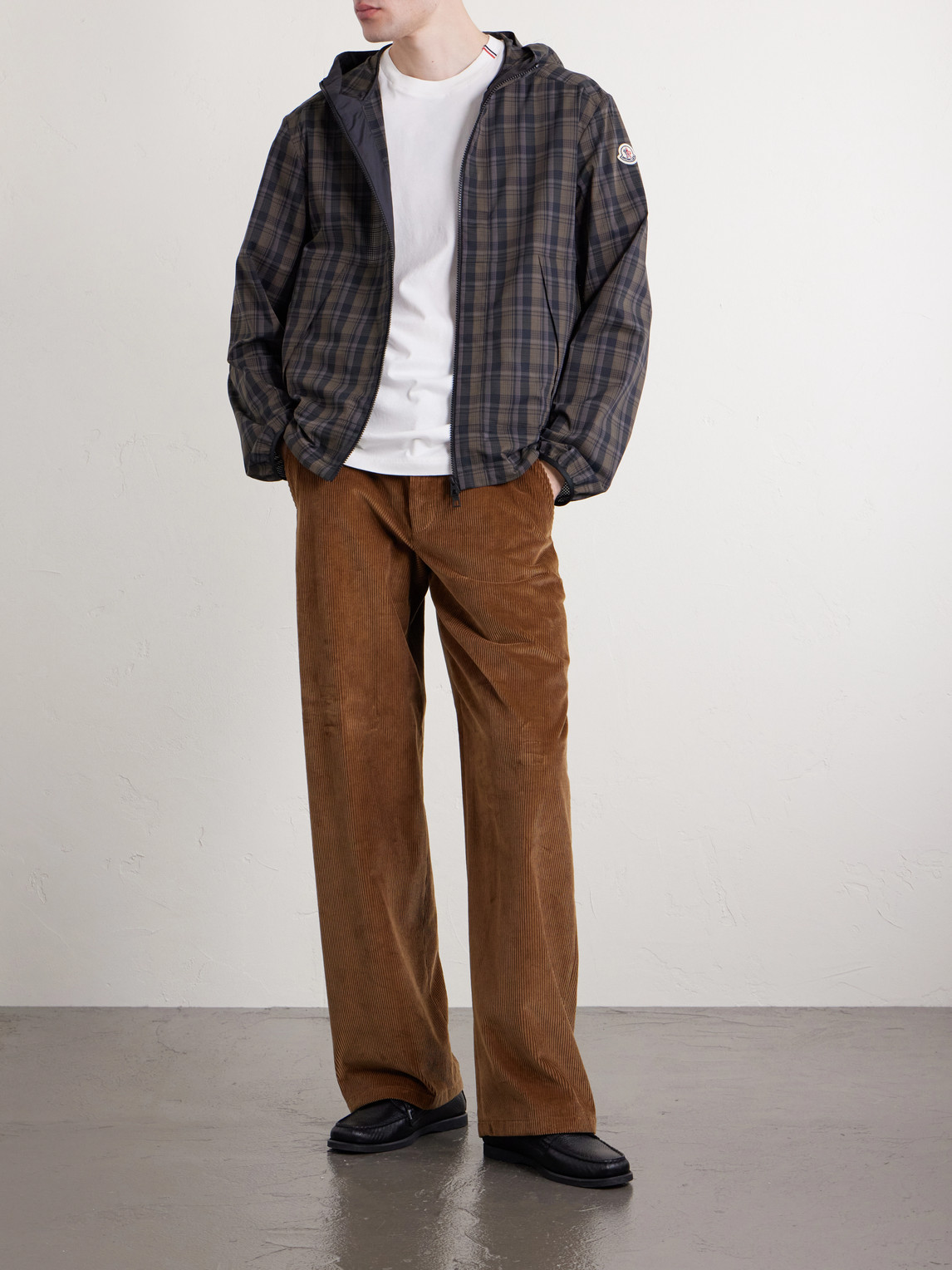 Natisone Checked Shell Jacket