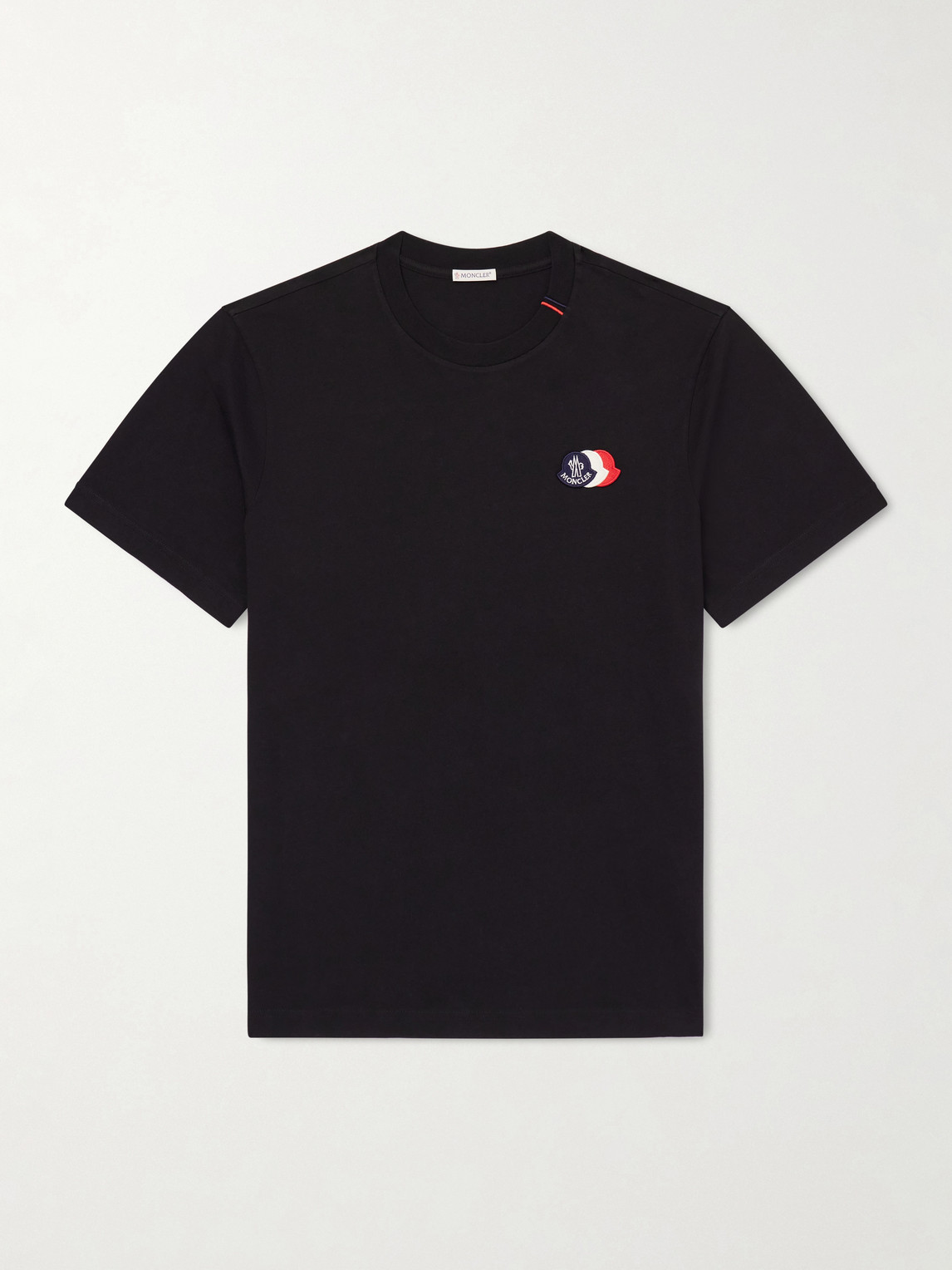 Logo-Appliquéd Cotton-Jersey T-Shirt