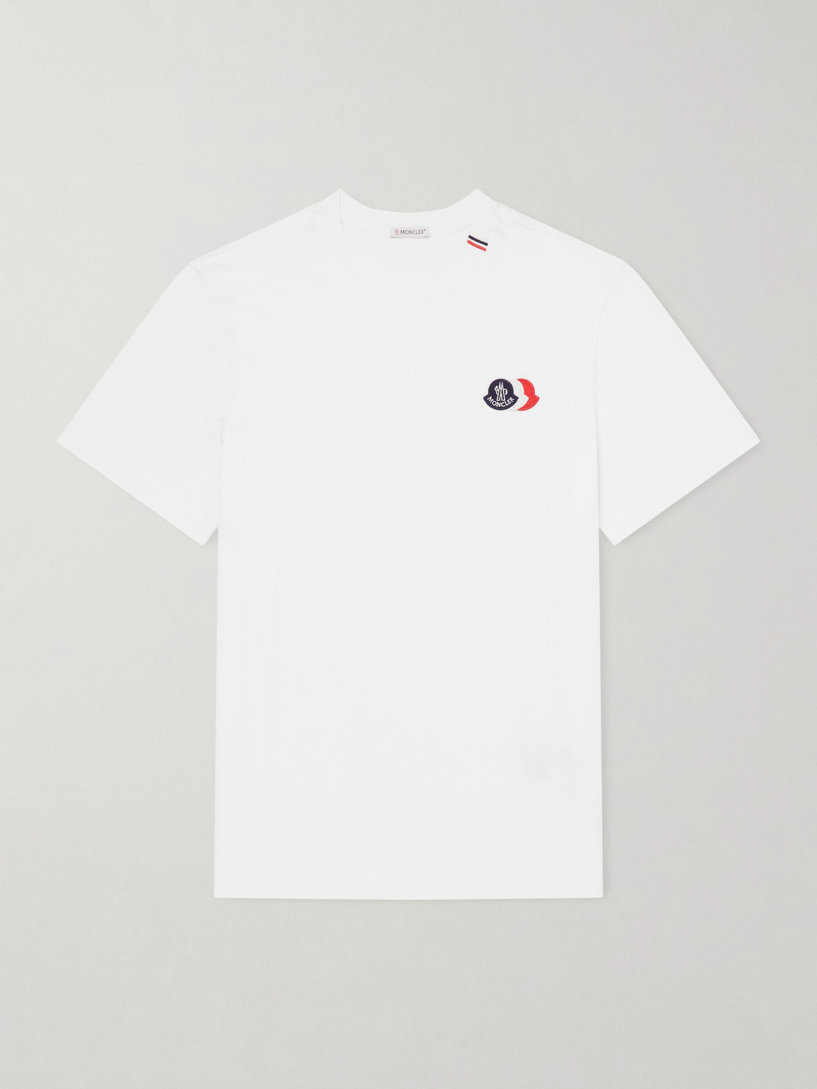 Logo-Appliquéd Cotton-Jersey T-Shirt