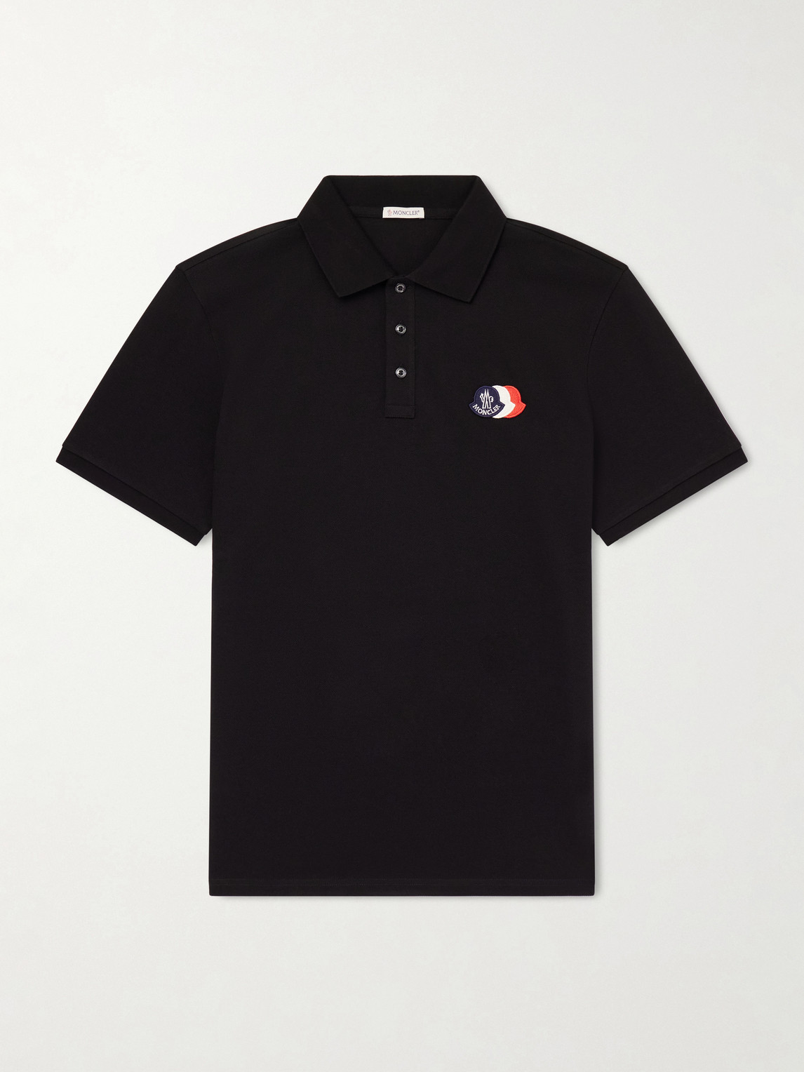 Logo-Appliquéd Cotton-Piqué Polo Shirt