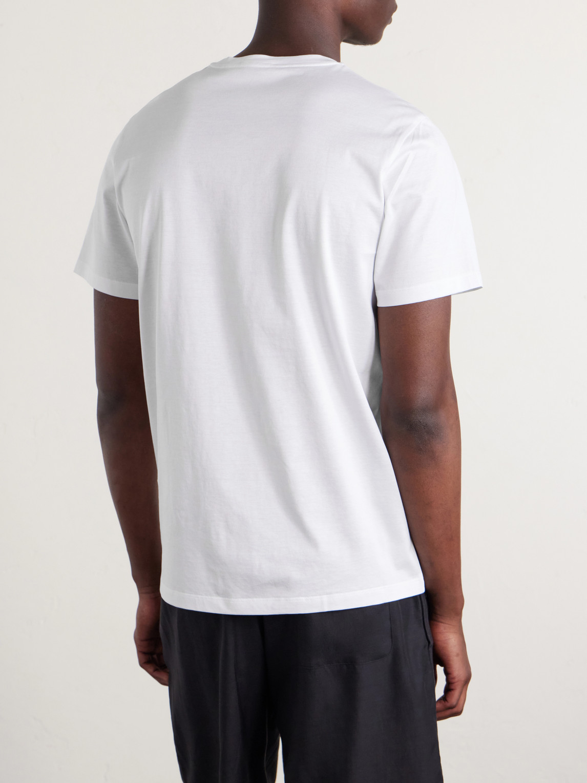 Logo-Appliquéd Cotton-Jersey T-Shirt