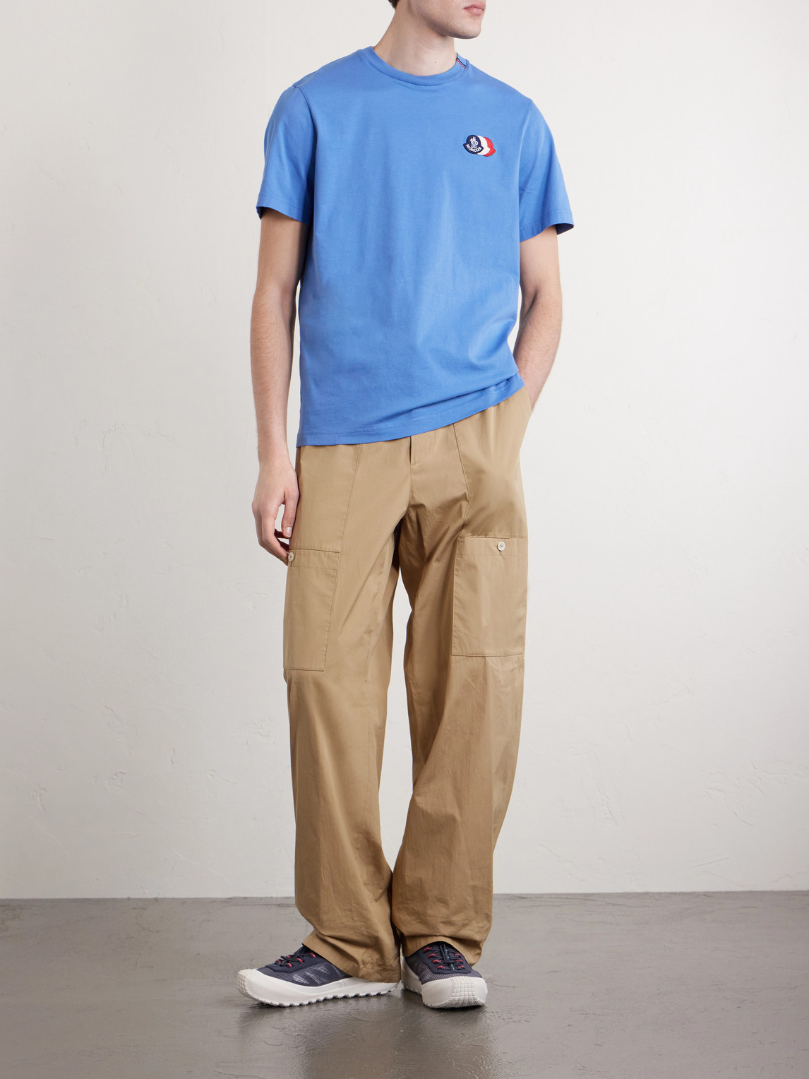 Logo-Appliquéd Cotton-Jersey T-Shirt