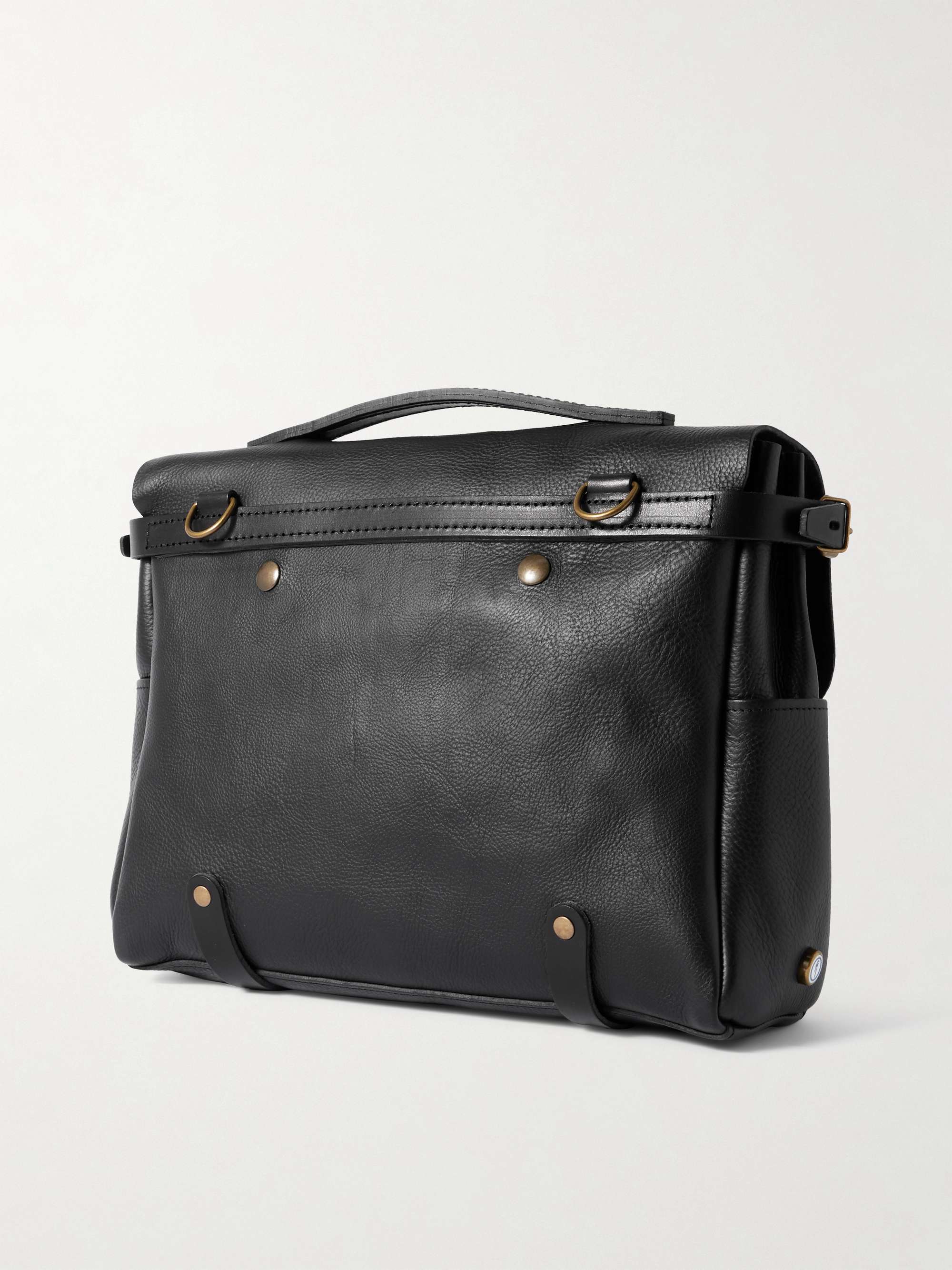 BLEU DE CHAUFFE Éclair Umhängetasche aus Leder