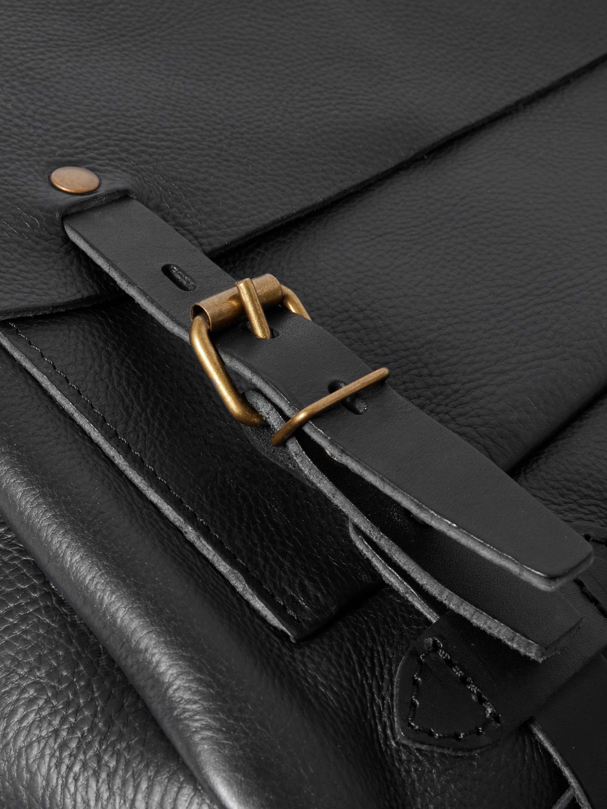 BLEU DE CHAUFFE Éclair Umhängetasche aus Leder