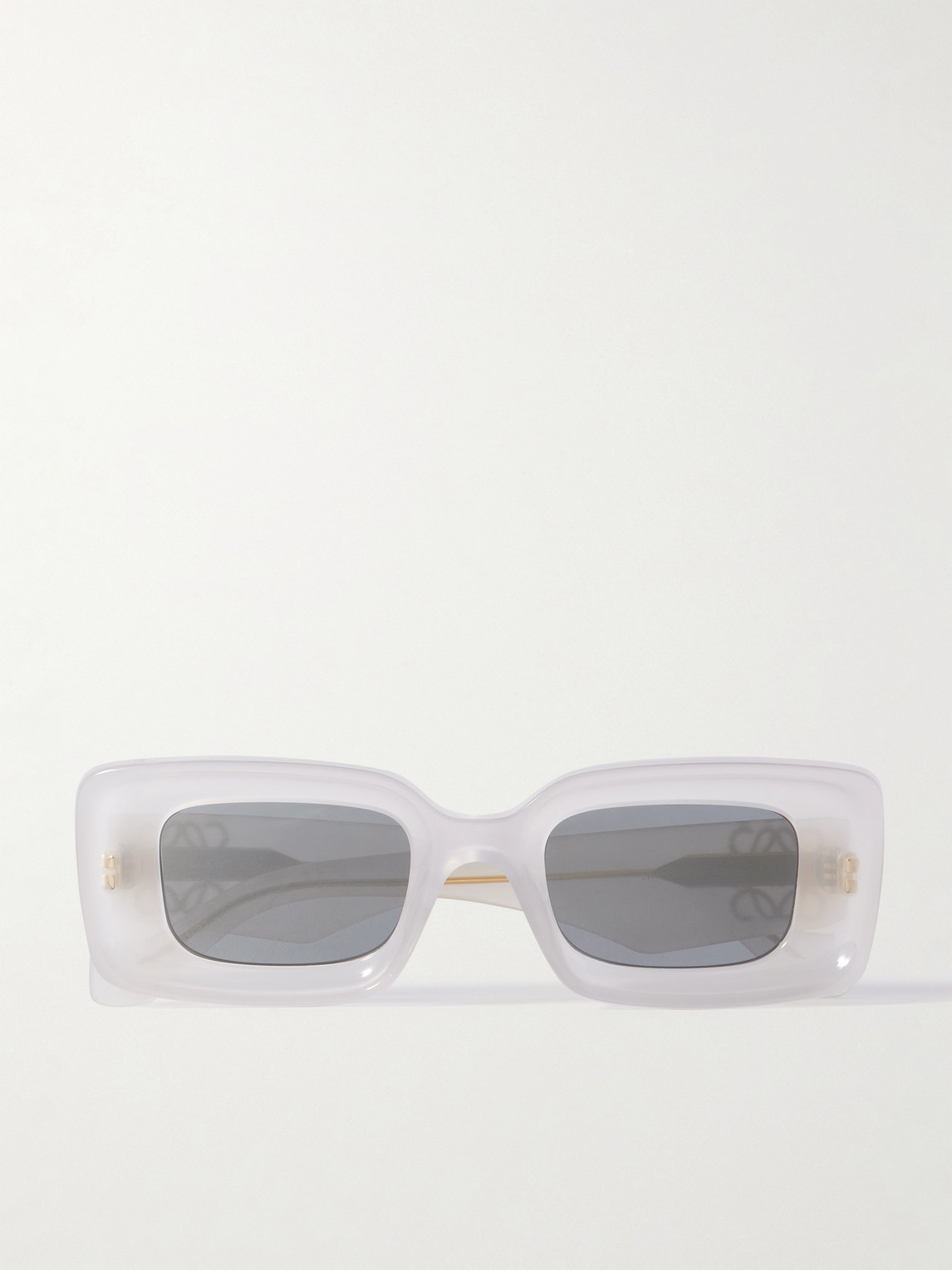 Loewe Anagram Rectangular-Frame Acetate Sunglasses - Men