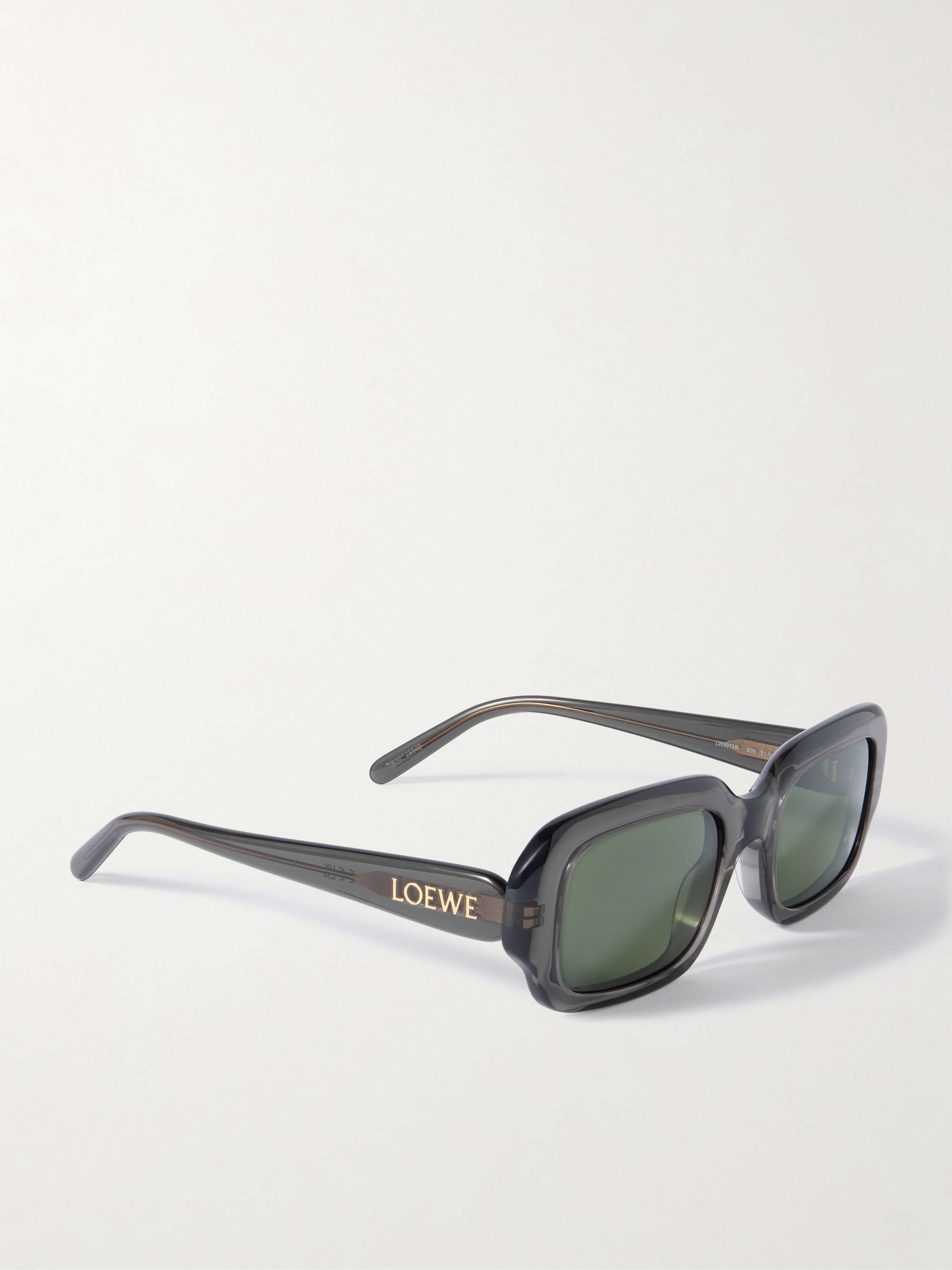 Loewe Black Square Sunglasses with White Striped Corners G736SUNX03_1100_1Q.jpg?sw=1200  main image 4