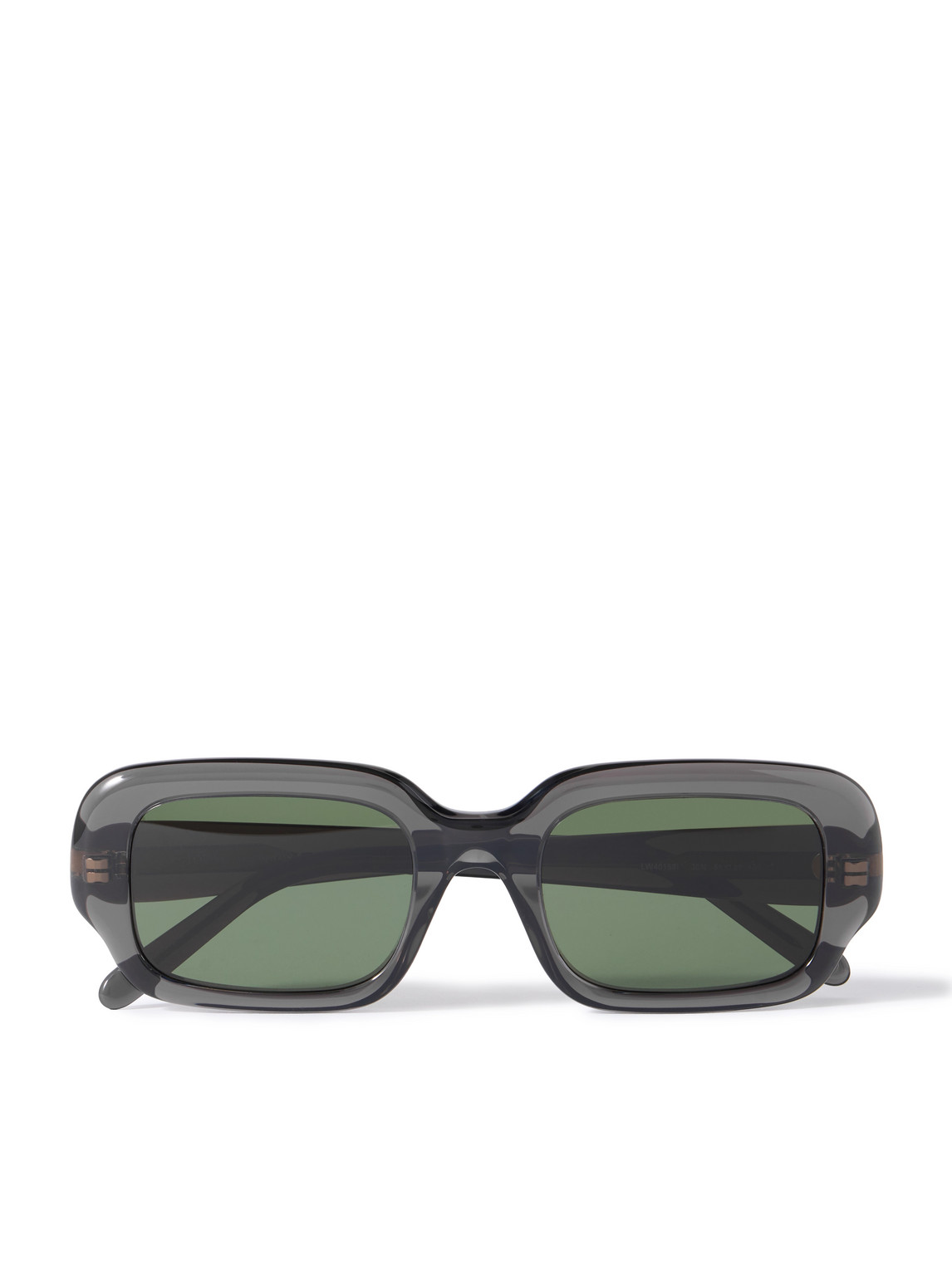 Loewe Rectangular-frame Acetate Sunglasses In Gray
