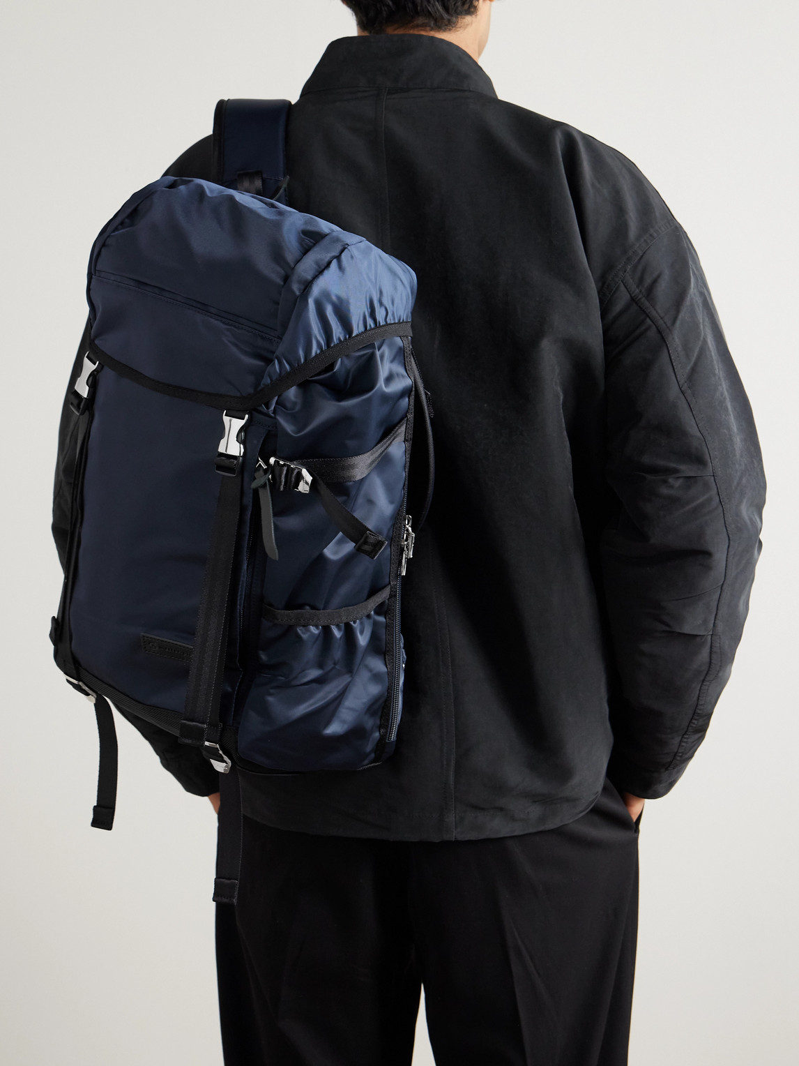 Master-piece Lightning Flap Cordura® Ballistic Backpack In Blue