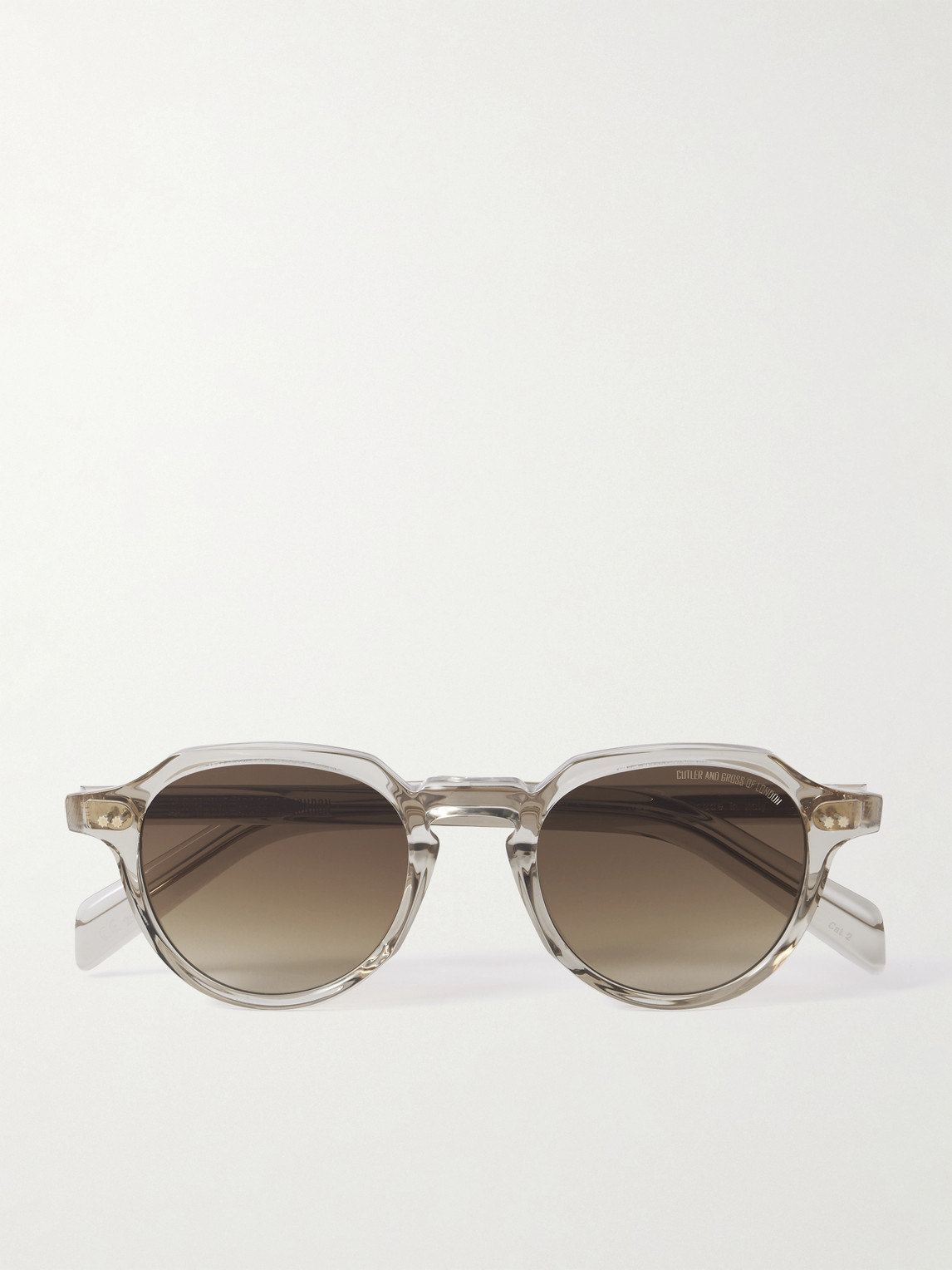 Cutler and Gross GR06 Round-Frame Acetate Sunglasses - Men