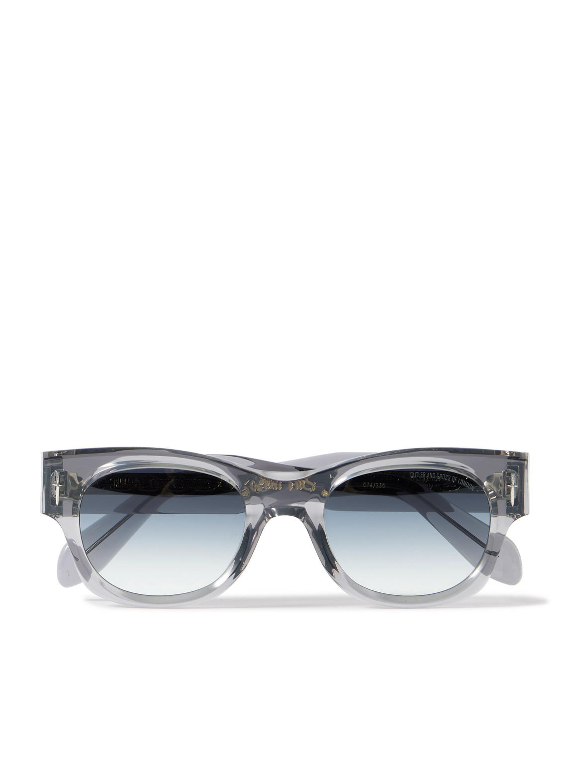 Cutler And Gross The Great Frog Halen D-frame Acetate Sunglasses In Gray
