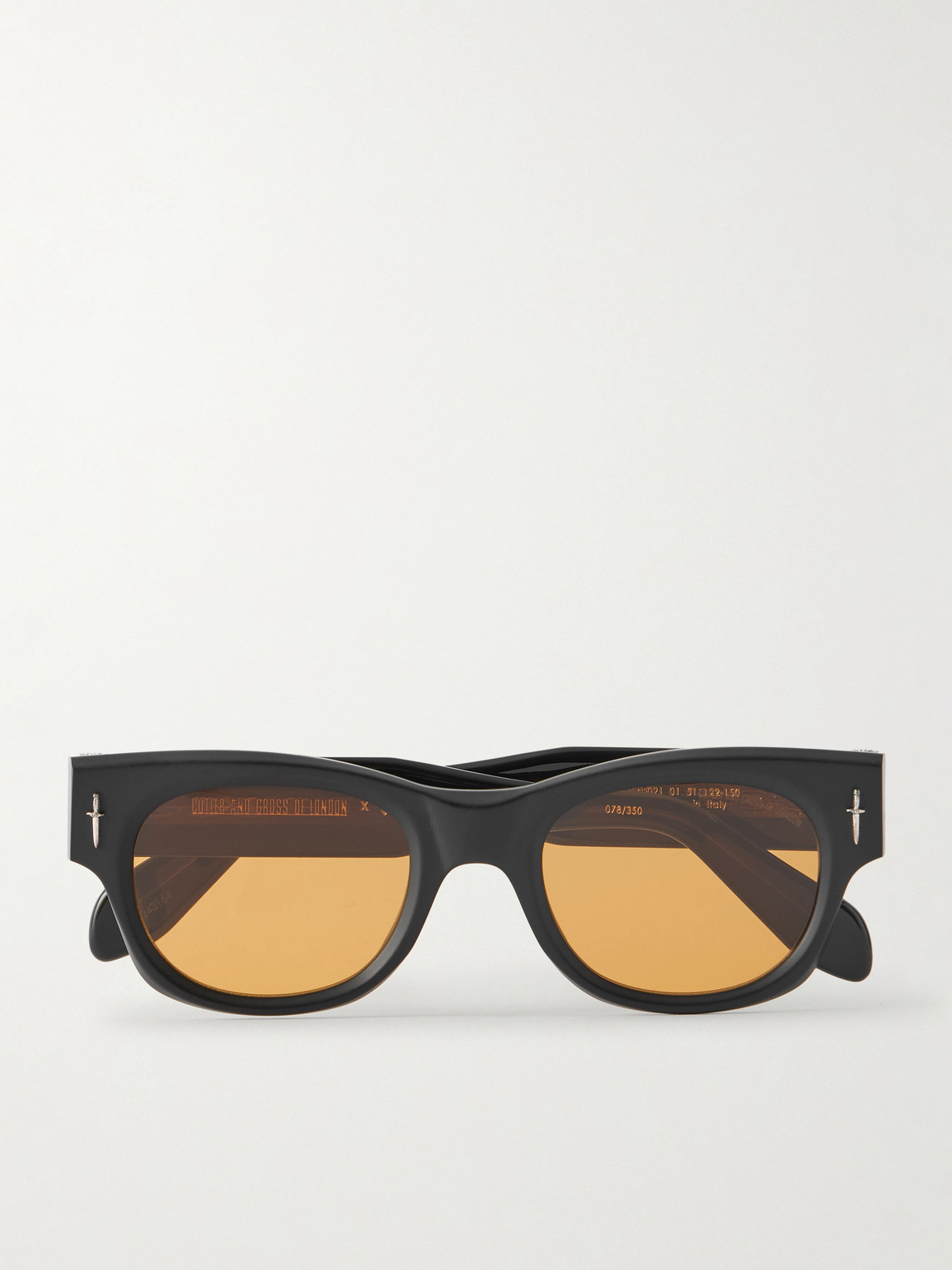 Cutler and Gross The Great Frog Halen Rectangular-Frame Acetate Sunglasses - Men