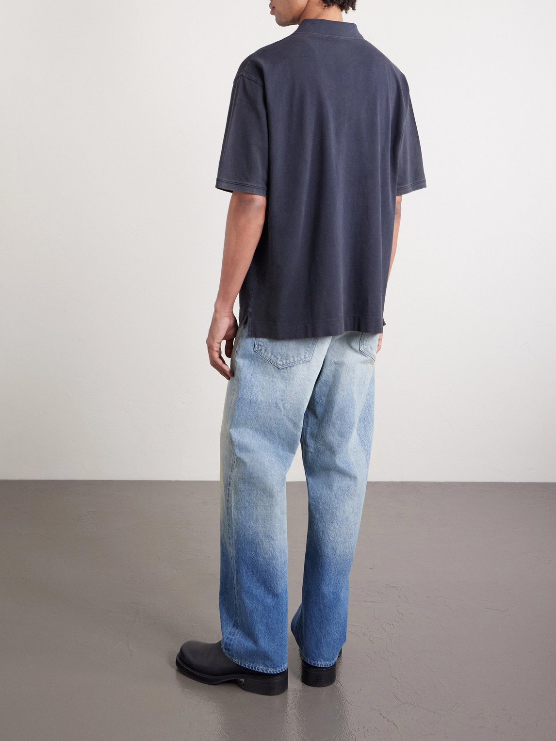 Egnes Logo-Embroidered Cotton Piqué Polo Shirt