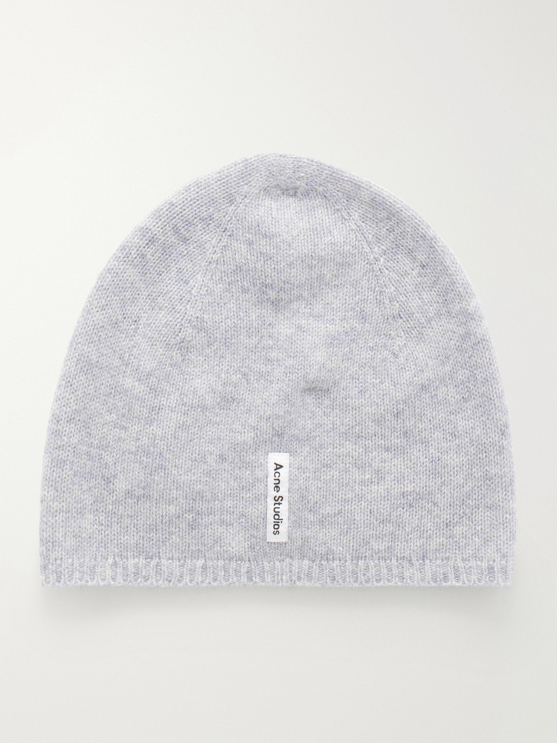 Acne Studios Kassia Logo-appliquéd Cashmere Beanie In Orange