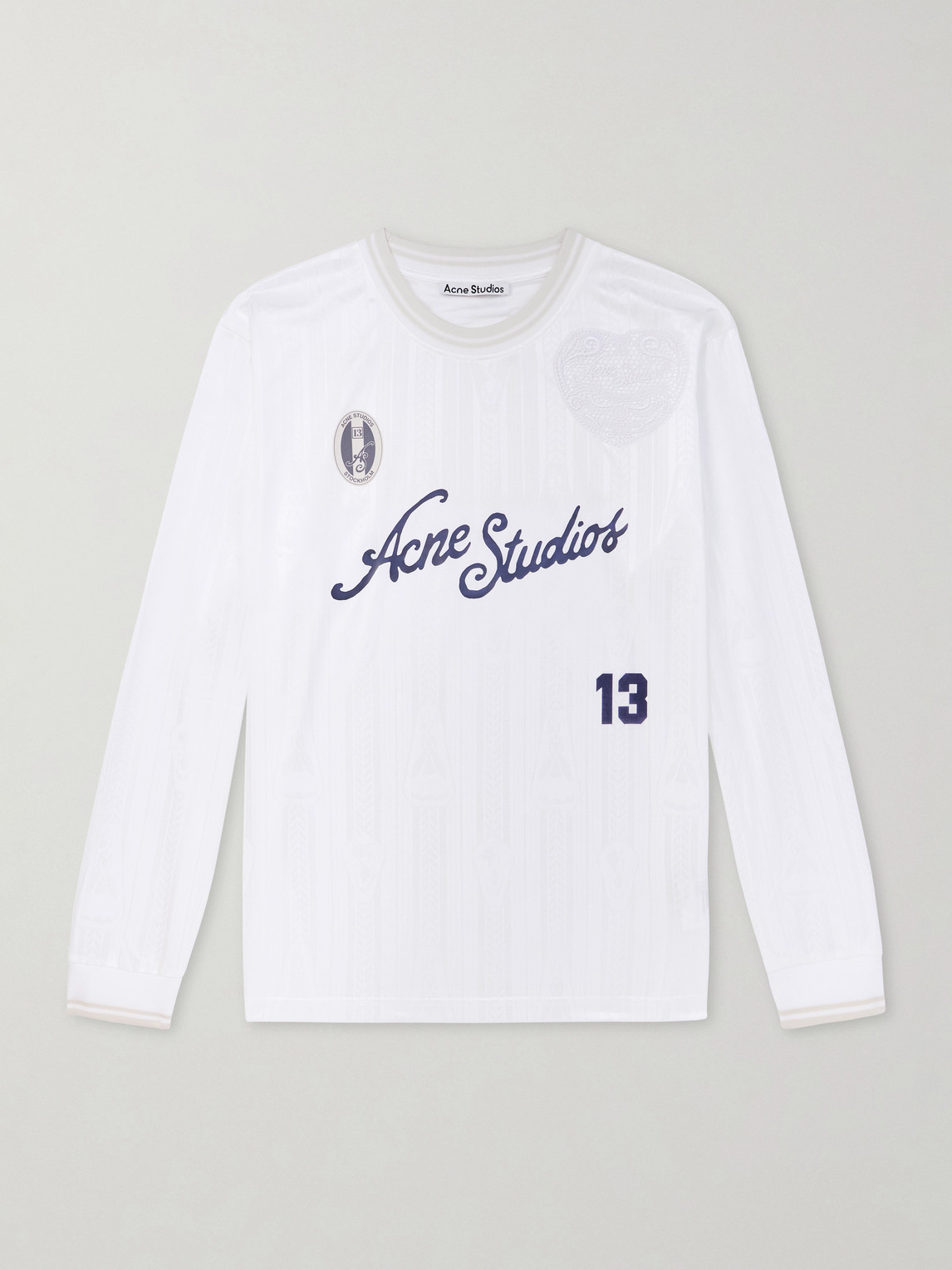 Acne Studios Erwin ogo-Detailed Jersey - Men