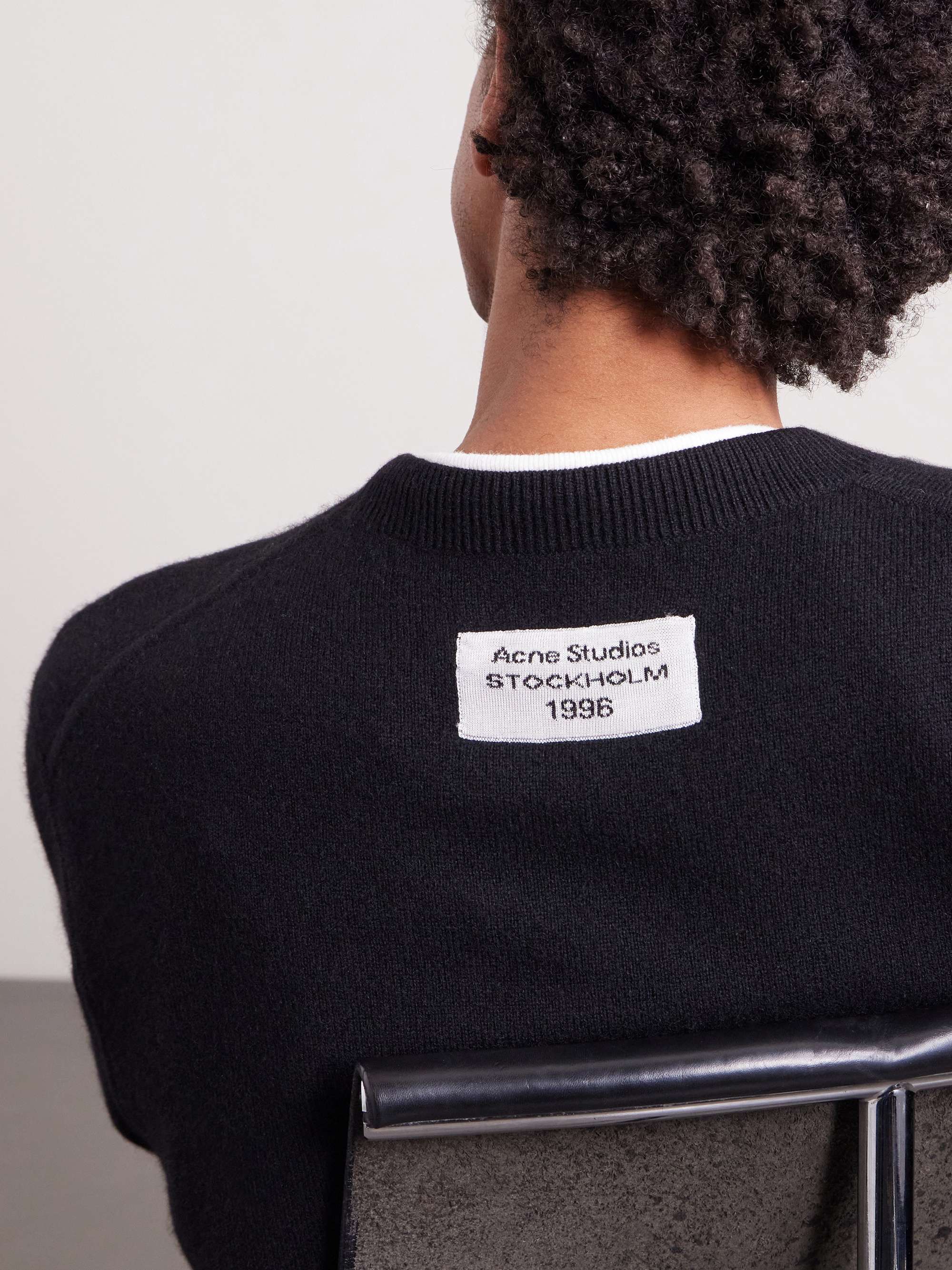 アクネ ストゥディオズ XL Cashmere Oversized ACNE STUDIOS Klimi Oversized Cashmere-Blend Sweater for Men | MR
